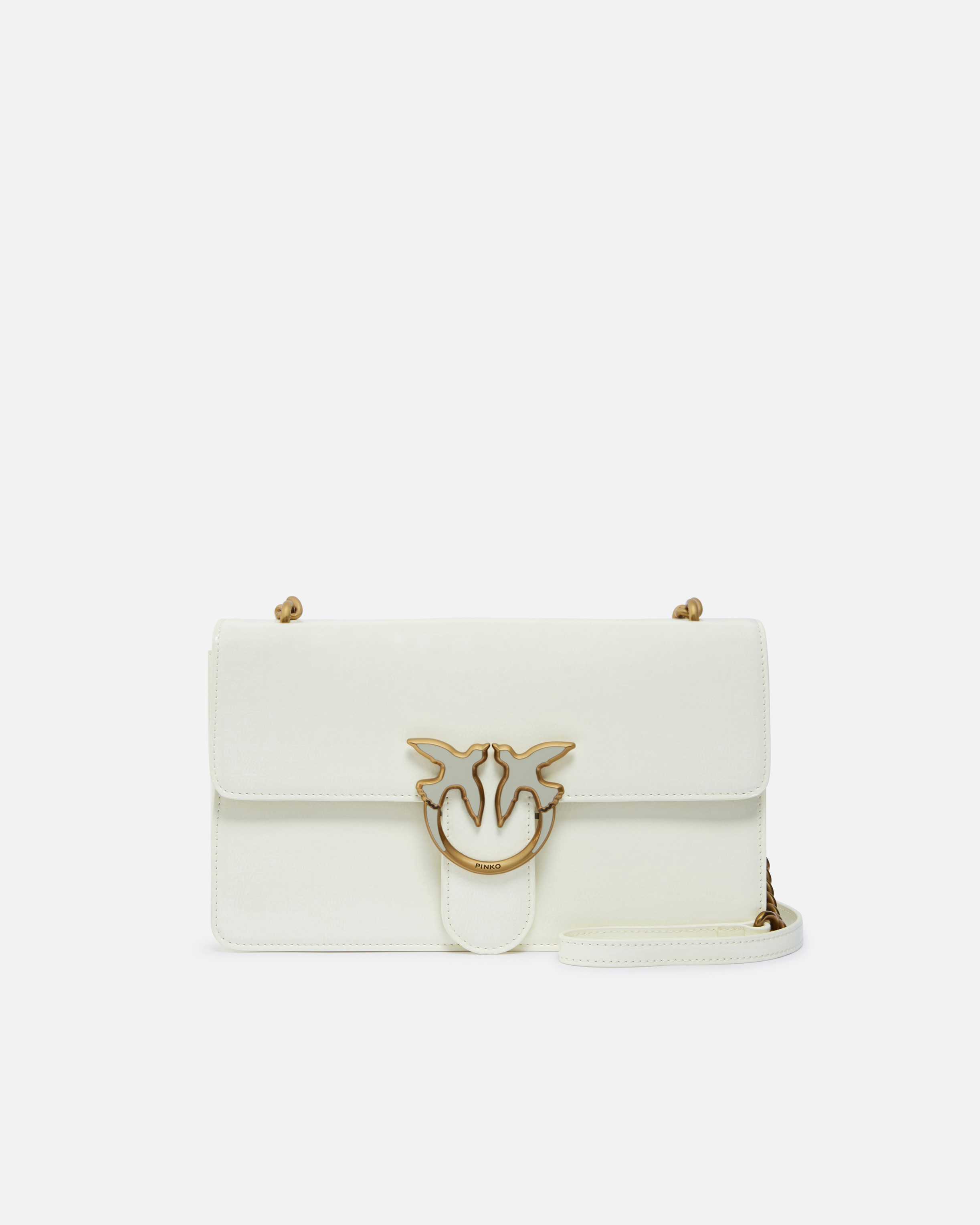 Pinko Glänzende Love Bag Umhängetasche