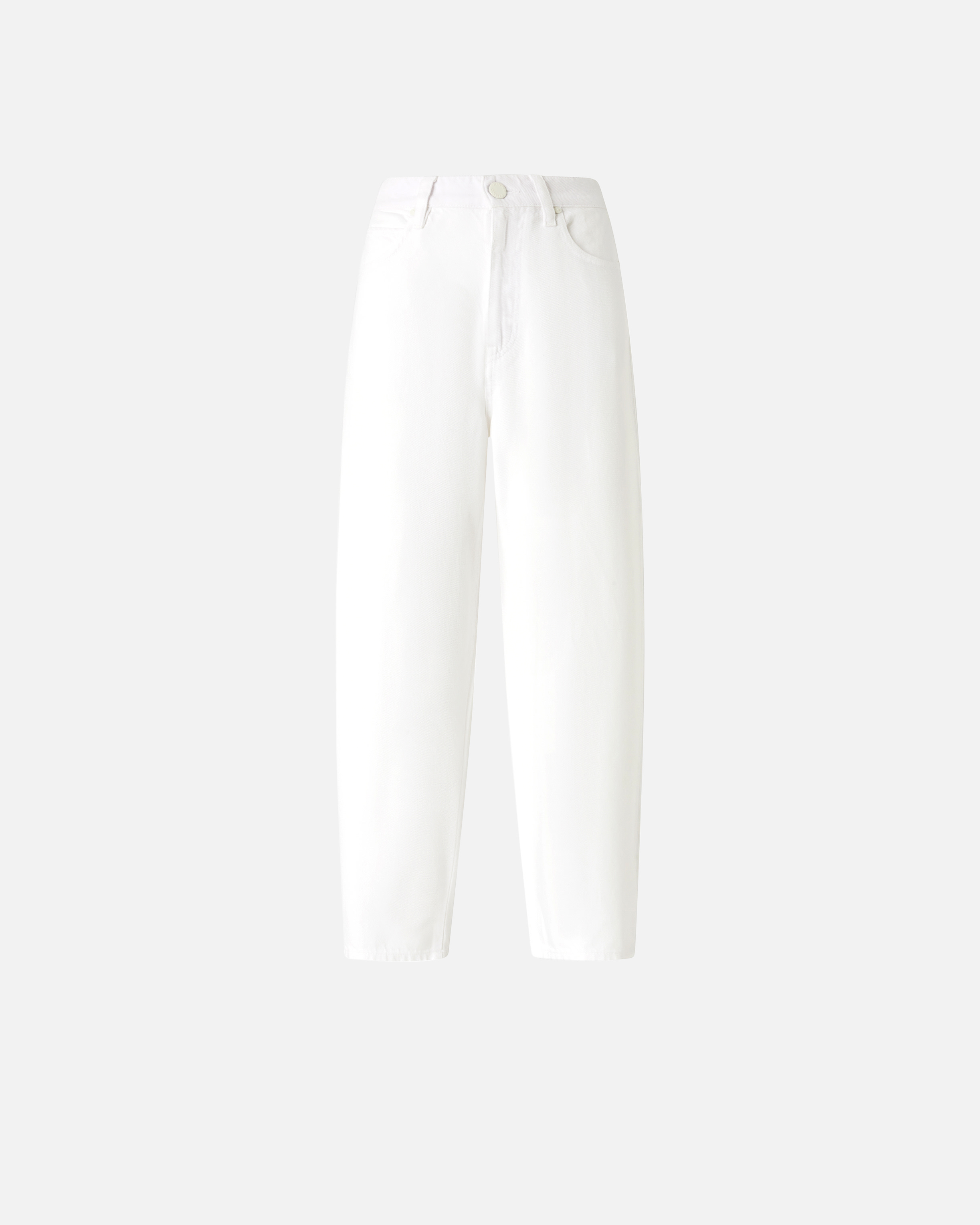 Balloon-fit jeans in soft bull denim PINKO → Shop Online