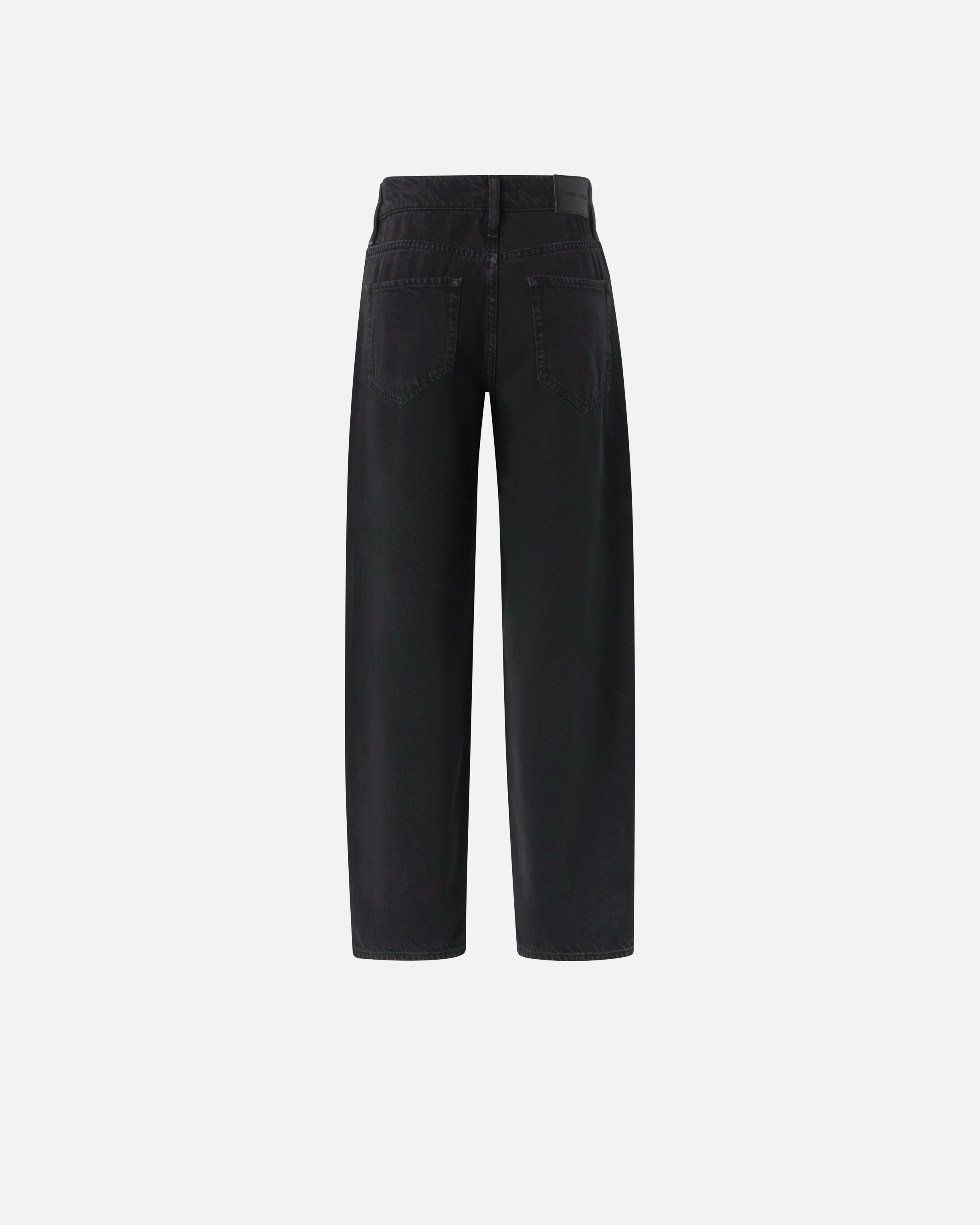 Balloon-fit jeans in soft bull denim PINKO → Shop Online
