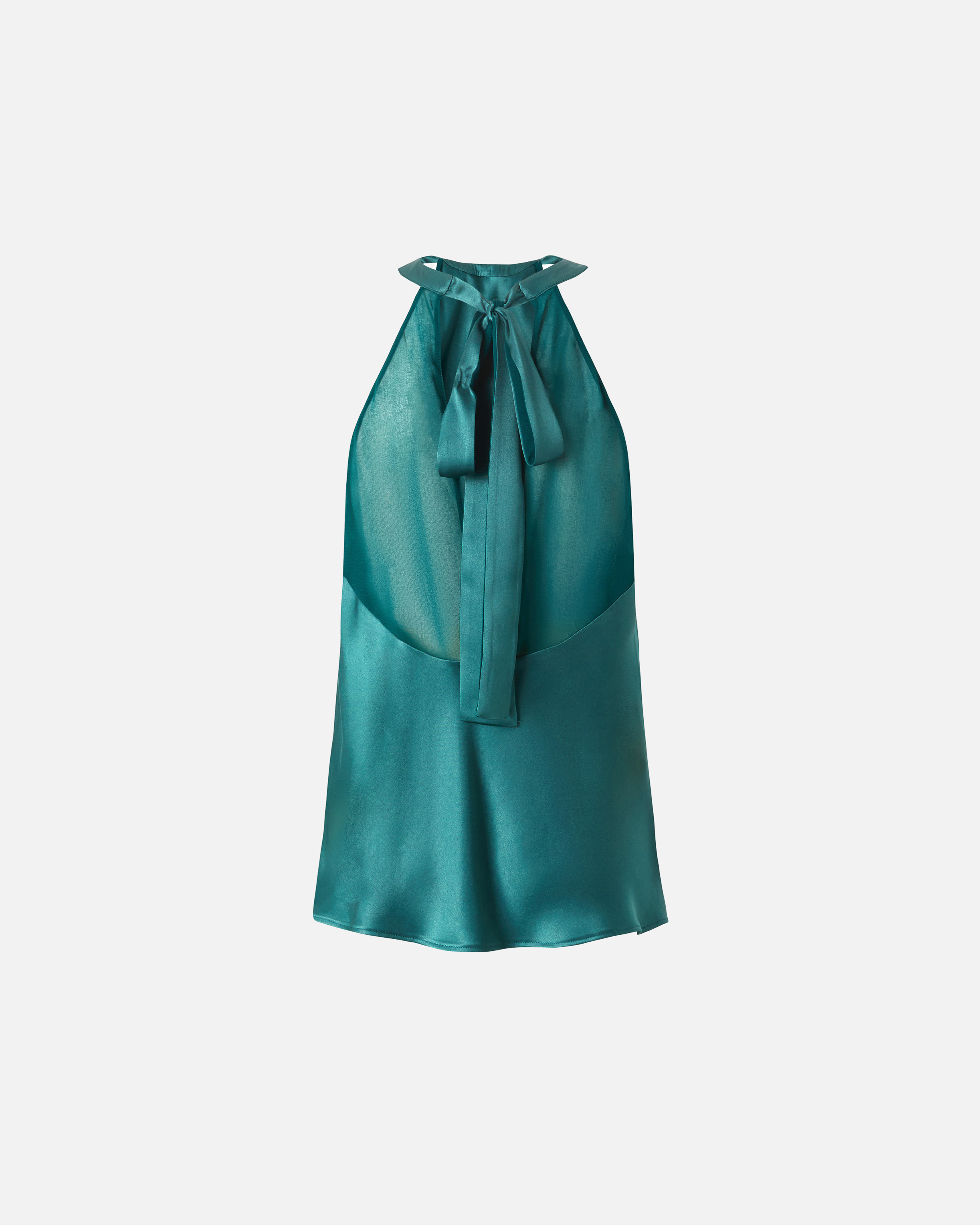 PINKO リボンノースリーブシャツ サイズ44