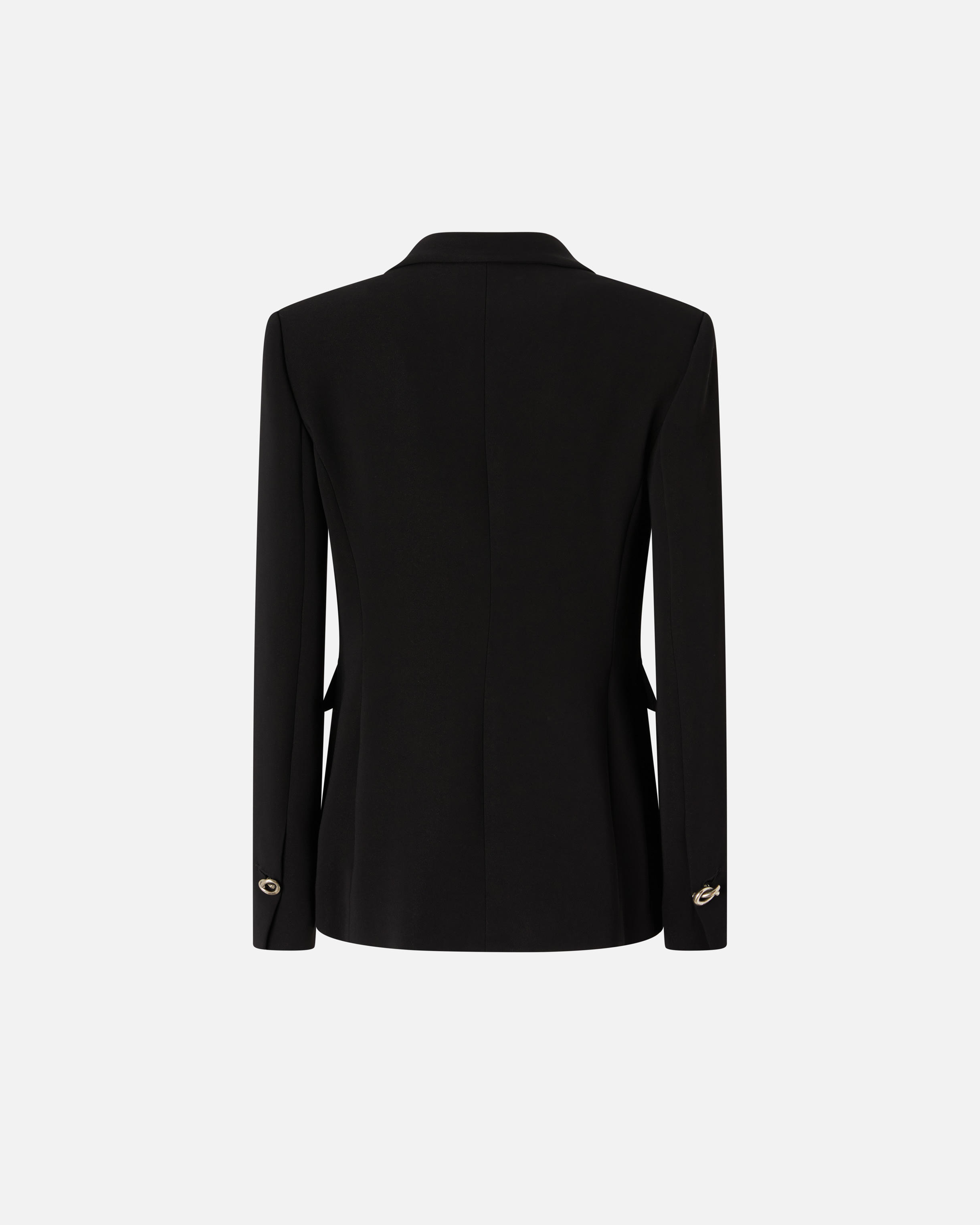 Pinko Metal-buttons Cady Blazer In Limo Black