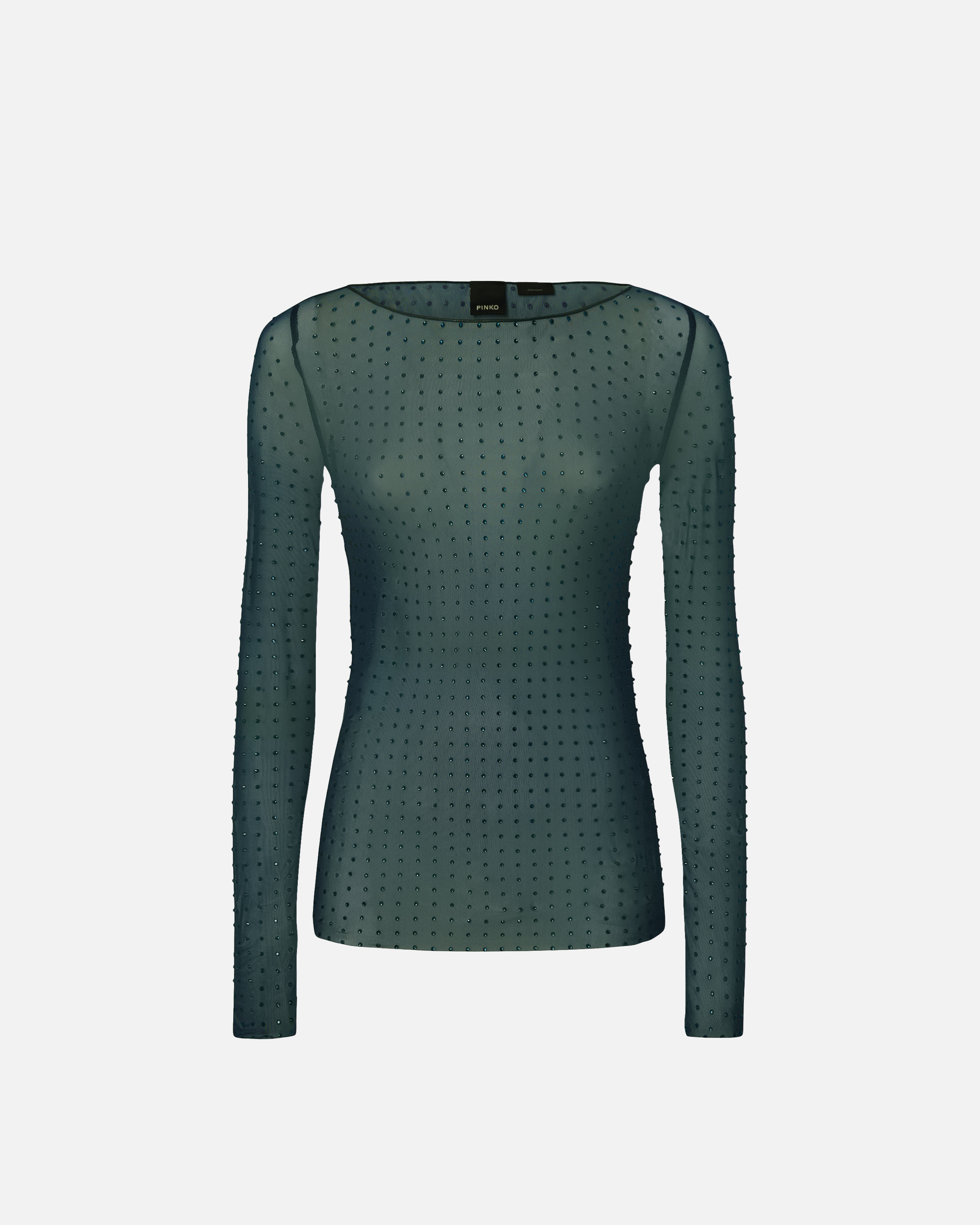 Pinko Sweater  Woman Color Green In Dark Bottle Green