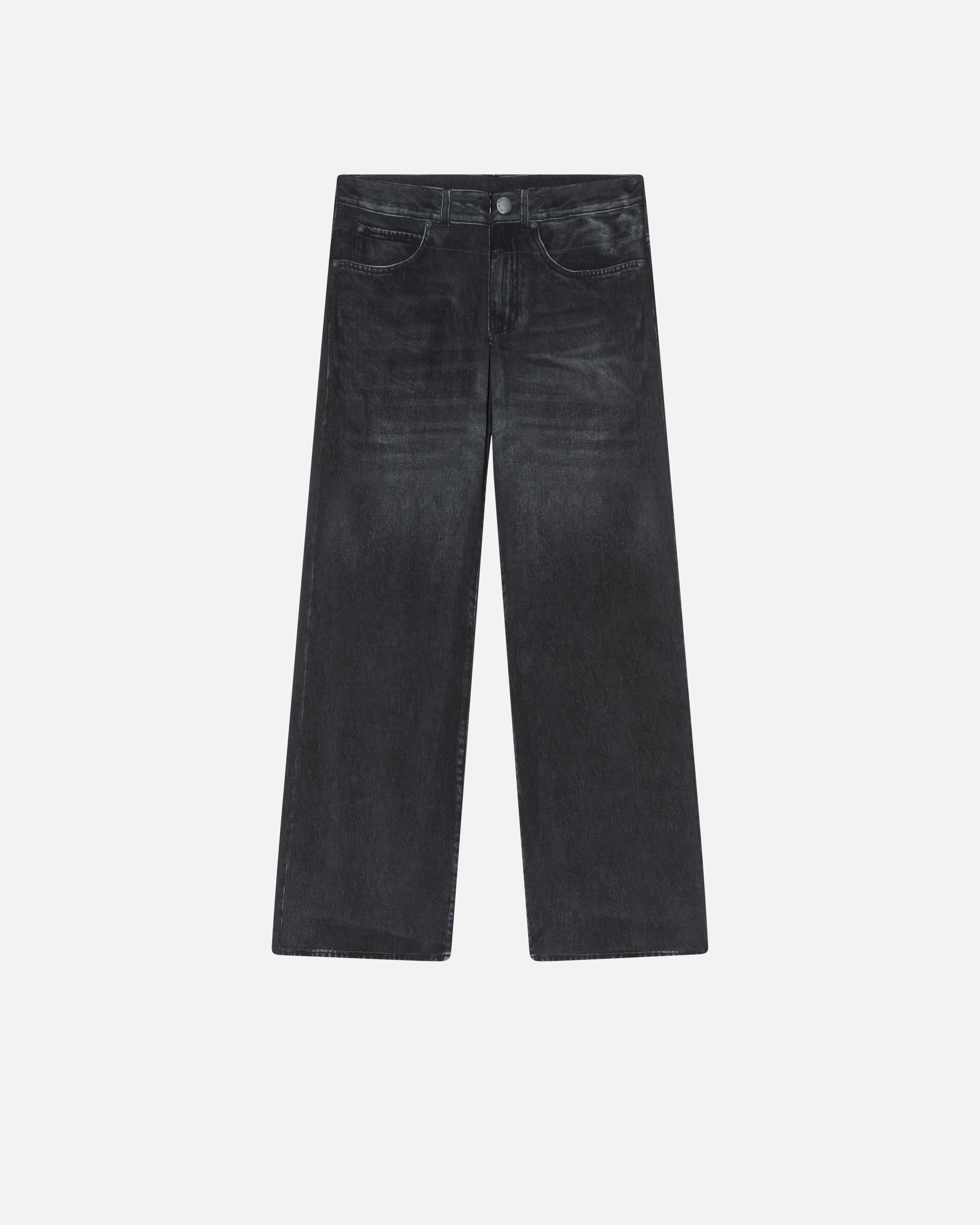 Pinko Weite Hose in Jeans-Optik