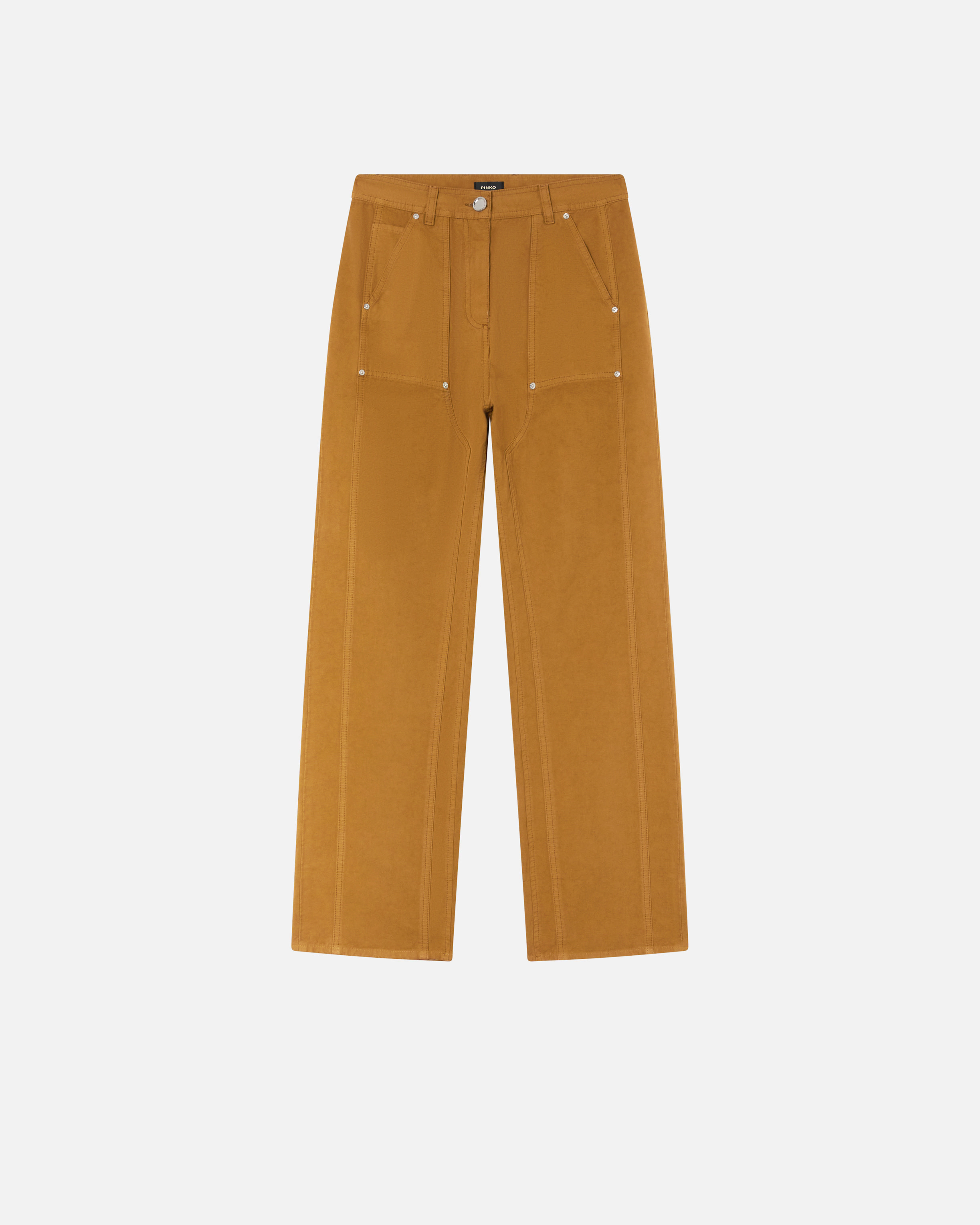 Pinko Workwear-Hose aus Canvas