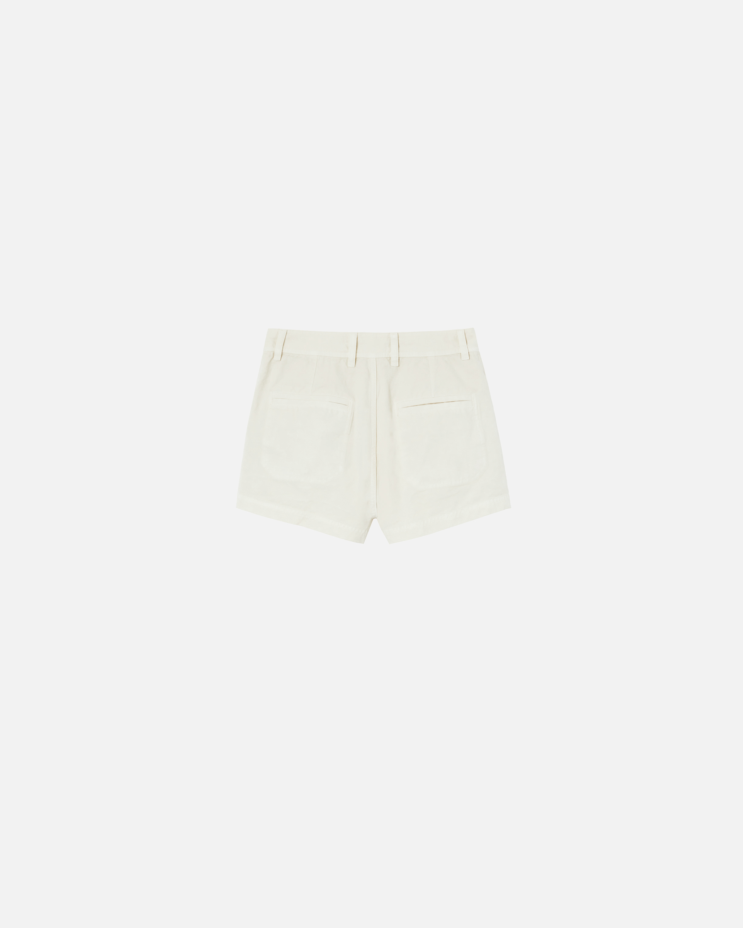 Pinko Cotton Shorts With Pockets In Blanc Lait