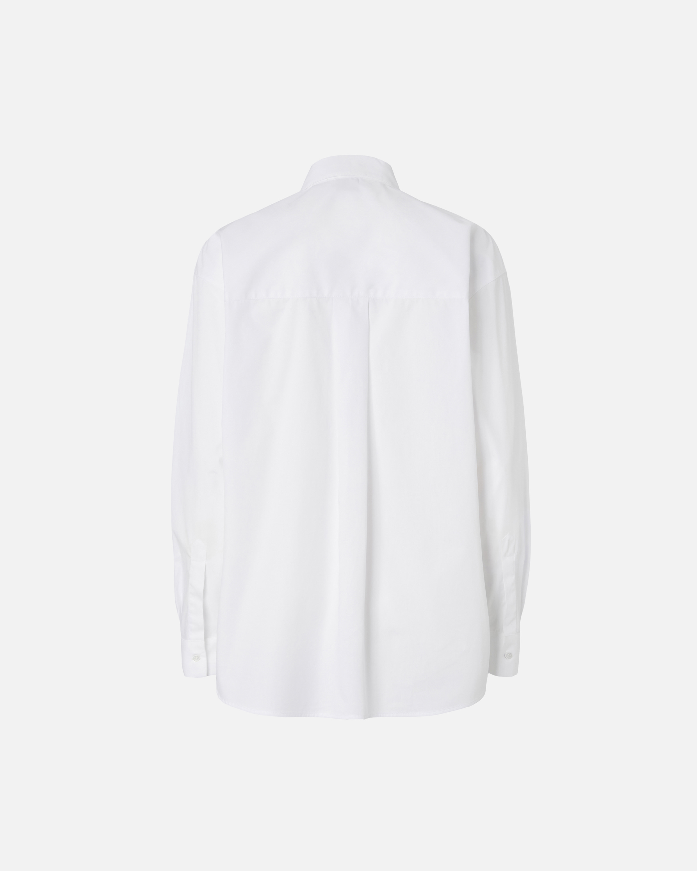 Pinko Oversize Poplin Shirt In Bianco Brill.
