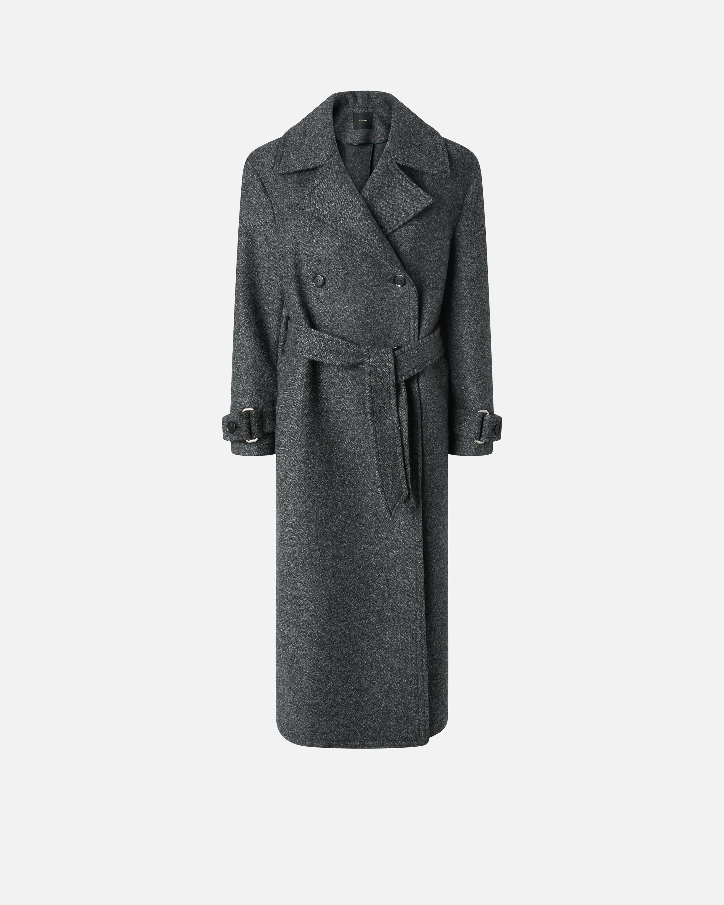 Pinko Mantel im Trenchcoat-Stil mit Gürtel