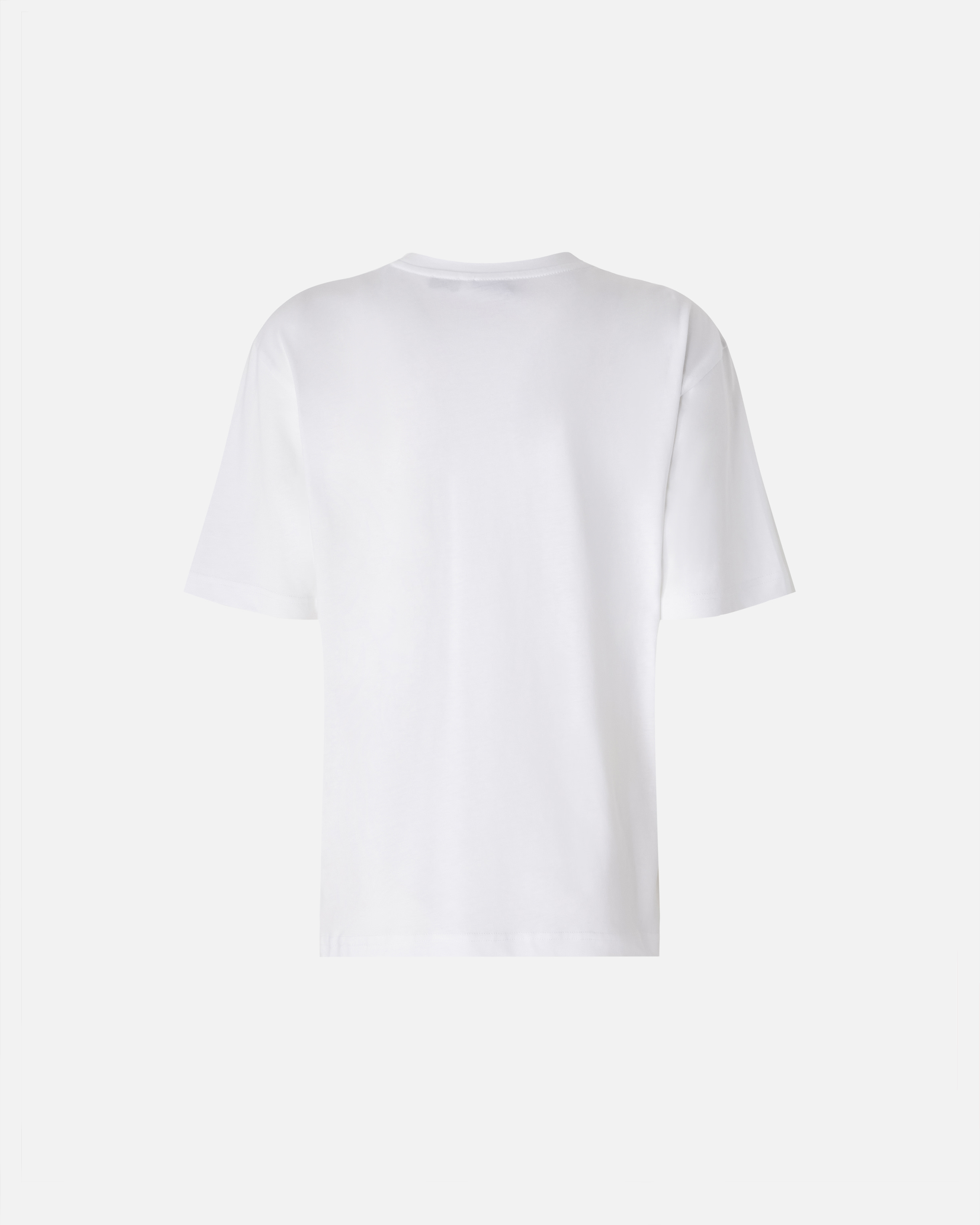 Футболка с фирменной аппликацией Love Birds Monogram - БЕЛЫЙ - large