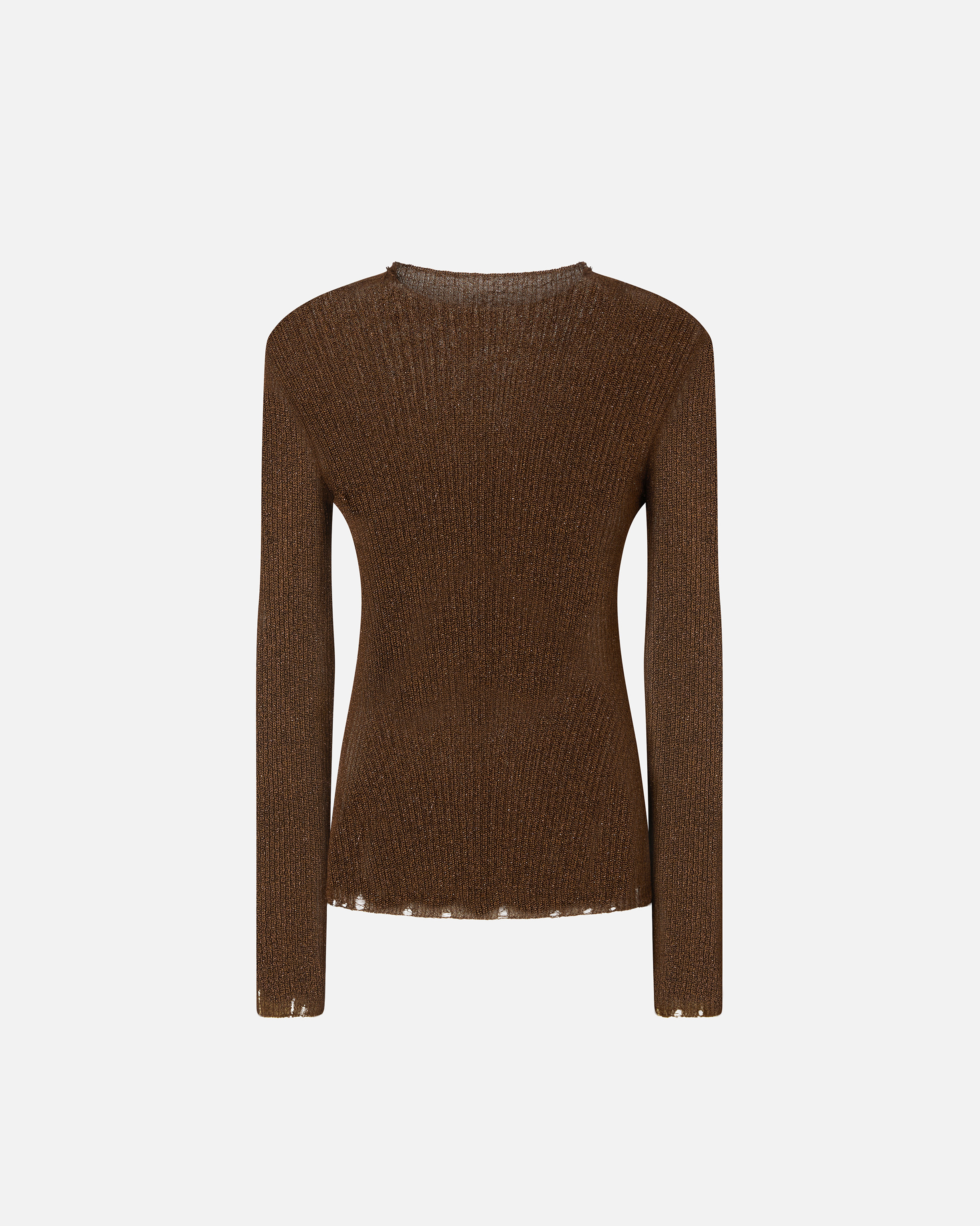 Pinko Pullover mit Metallic-Effekt-Garn