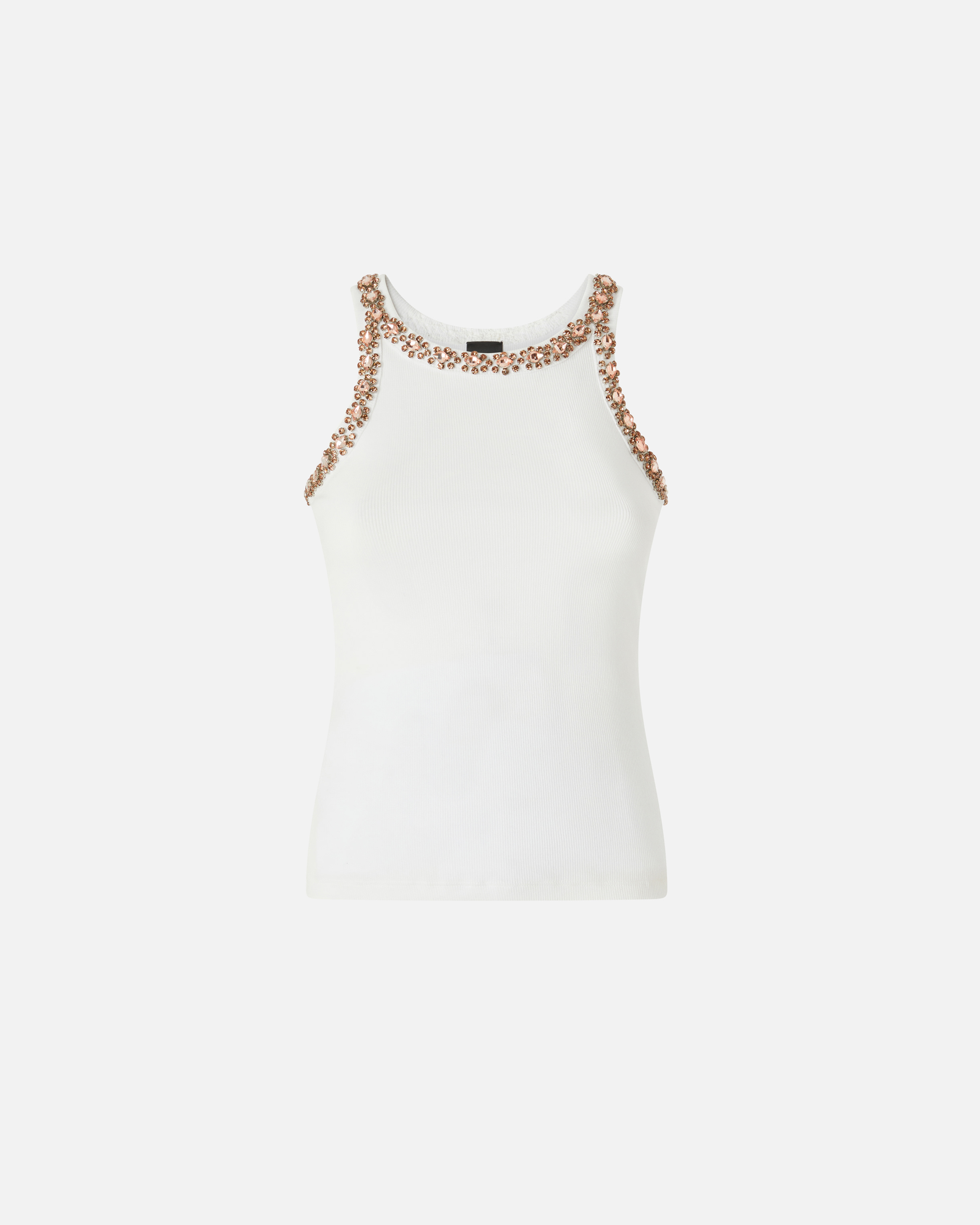 Pinko Tanktop mit glänzender Stickerei