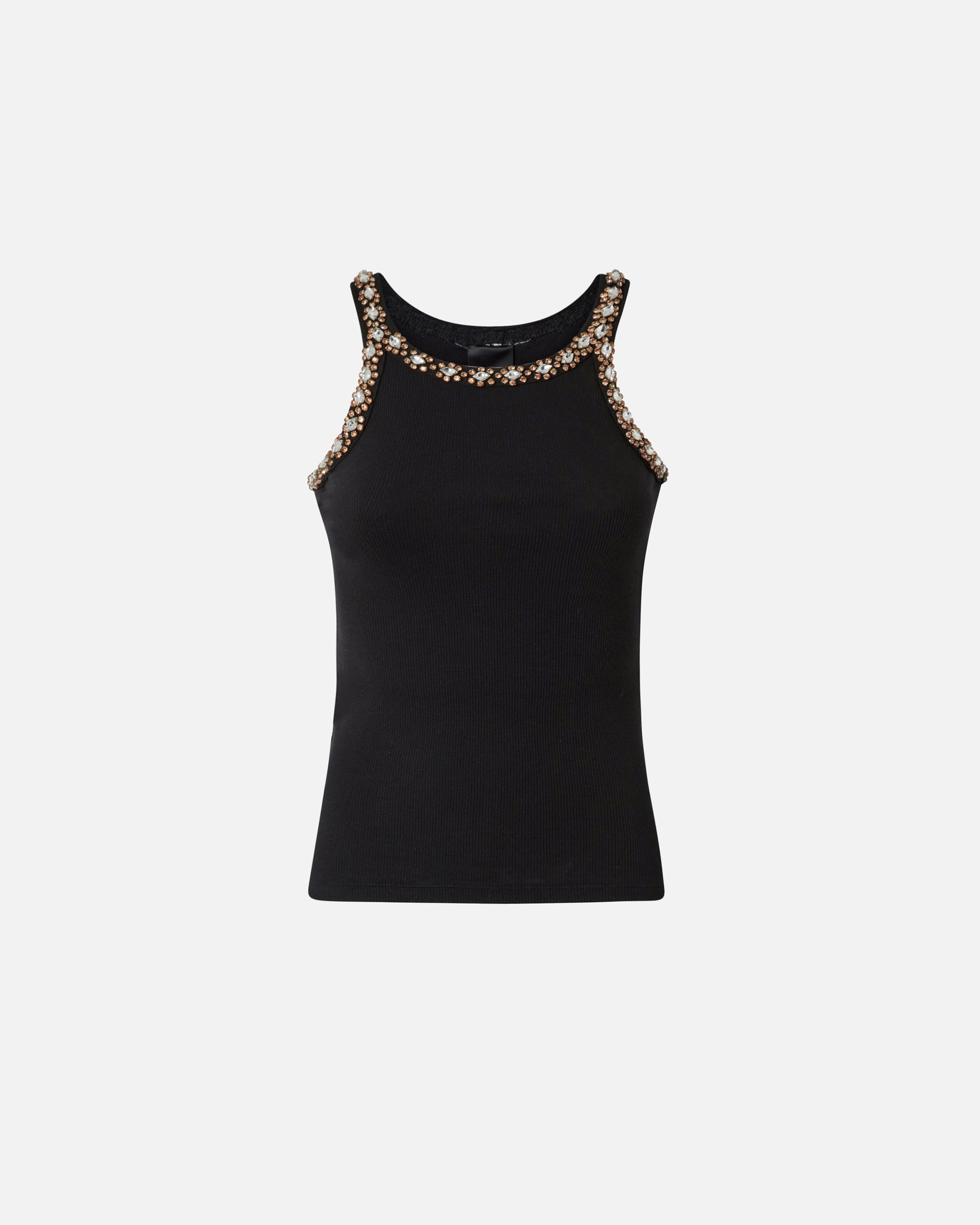 Pinko Tanktop mit glänzender Stickerei