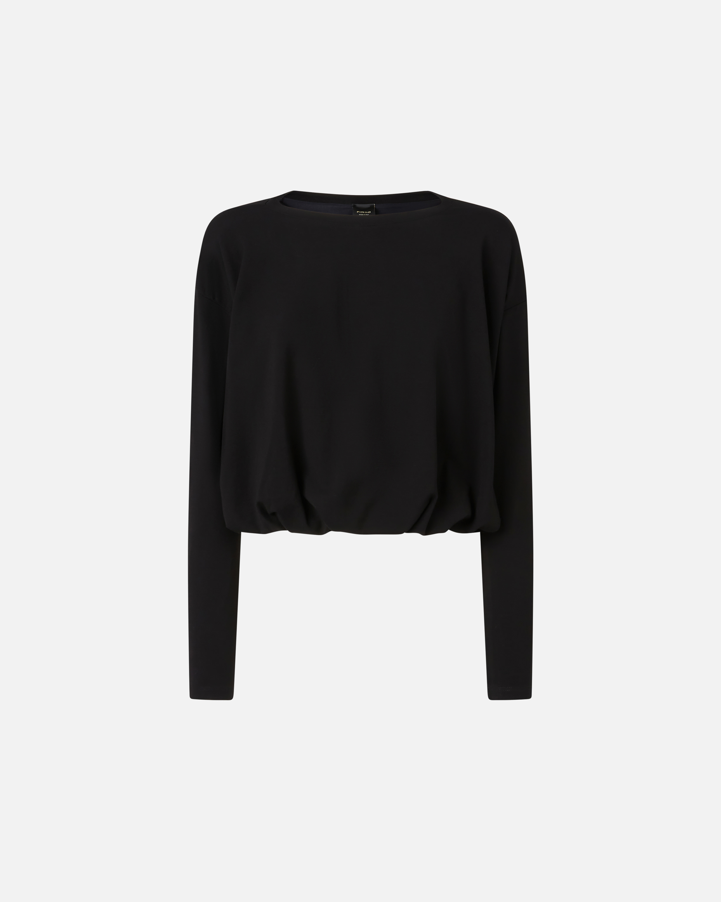 Pinko Pullover aus fließendem Jersey mit Drapierung