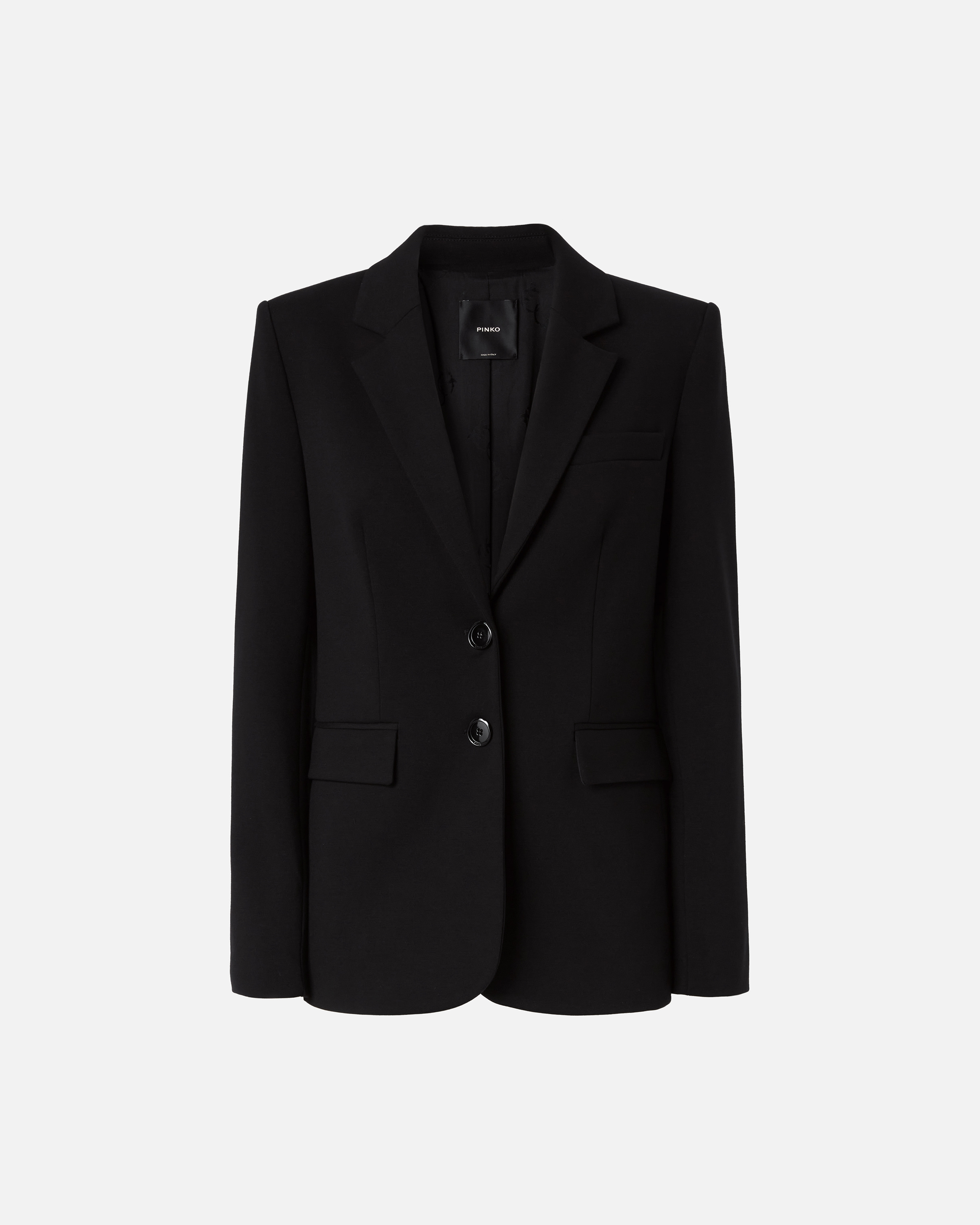 Pinko Einreihiger Blazer mit strukturierten Schultern