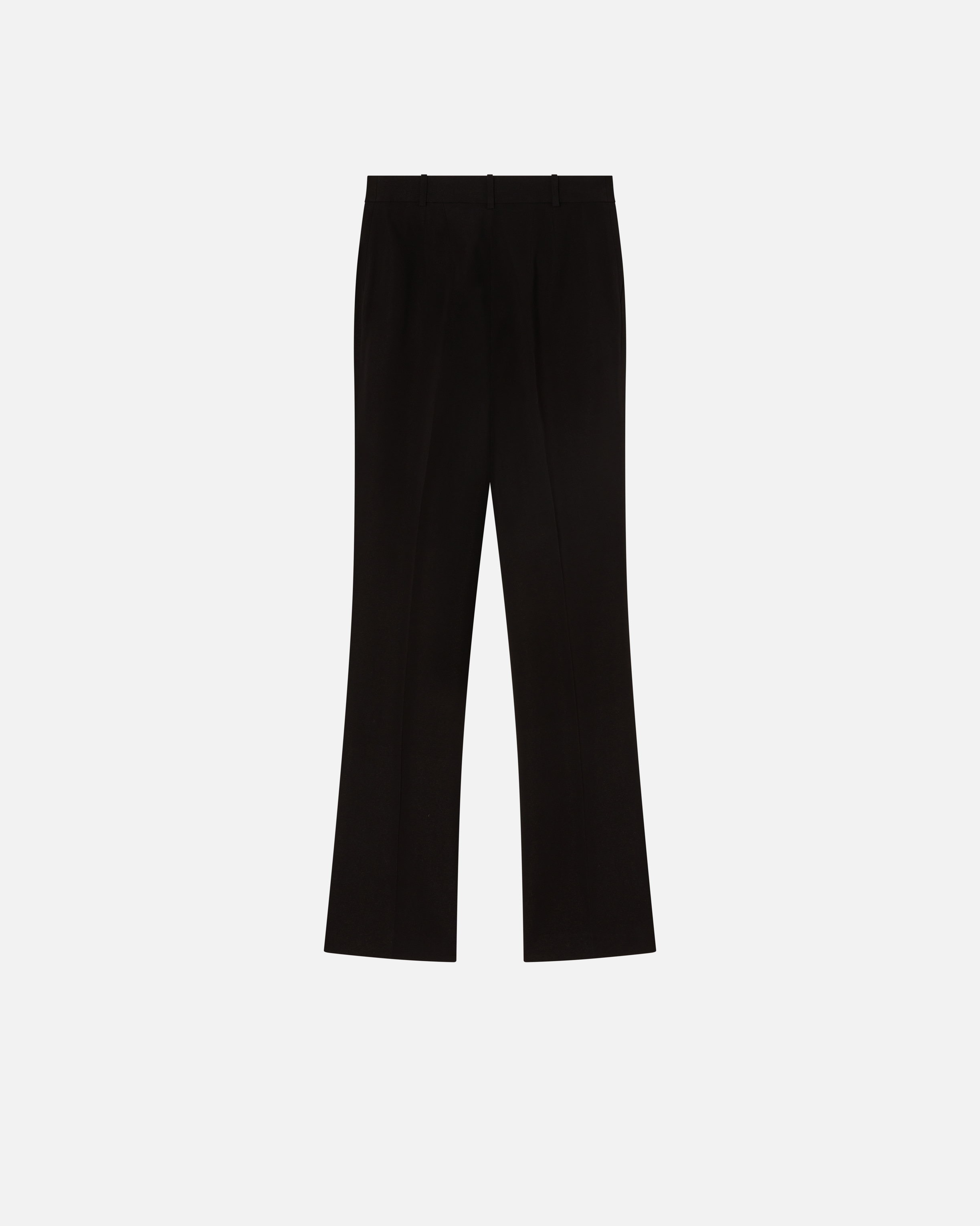 Pinko High-waisted Trousers In Noir Limousine