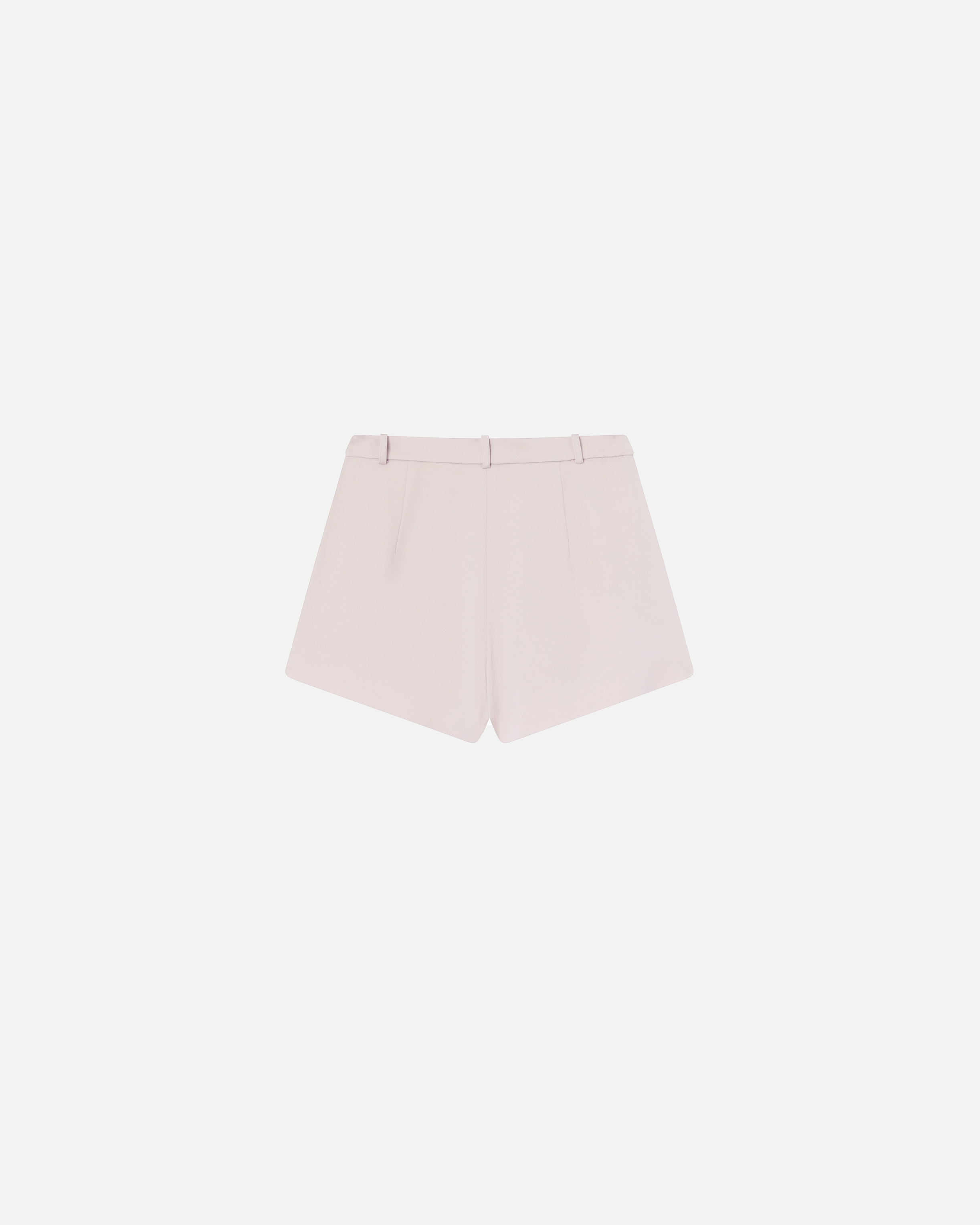 Pinko Tailored Cady Mini Skort In Rose Zefiro