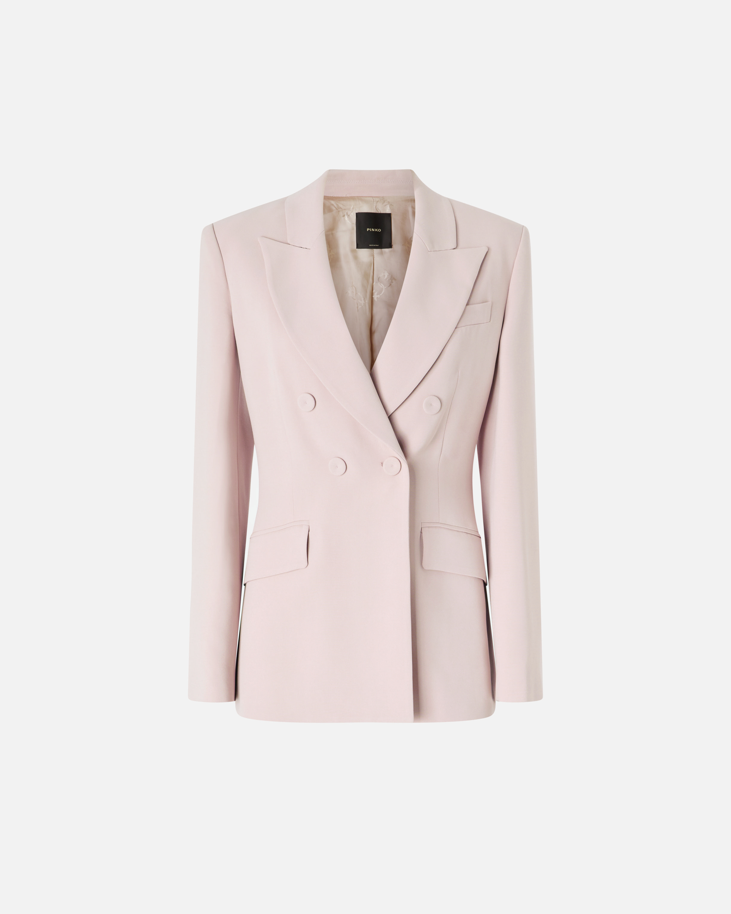 Pinko Blazer En Cady Technique In Rose Zefiro