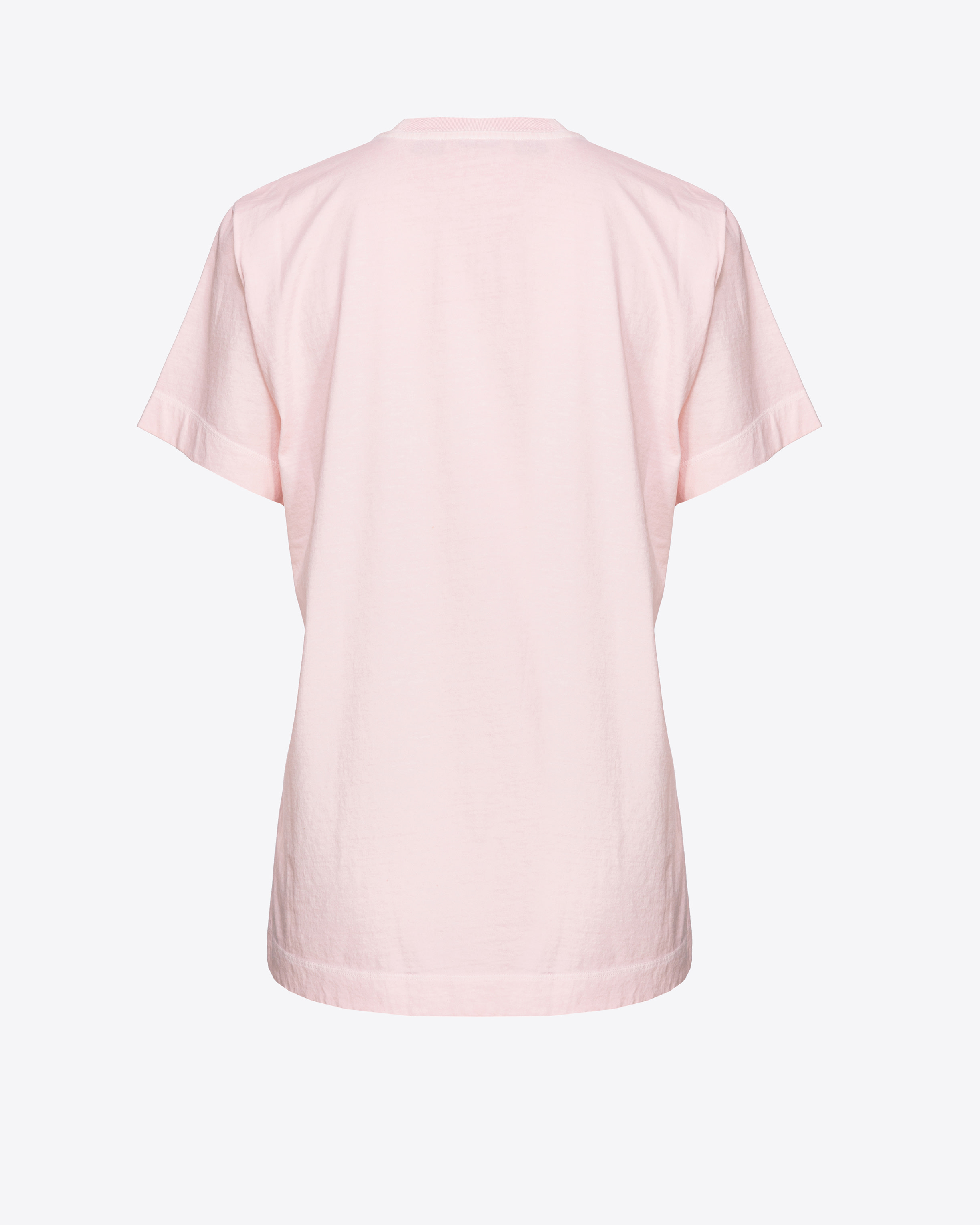 Shop Pinko Logo-print T-shirt In Coral Red