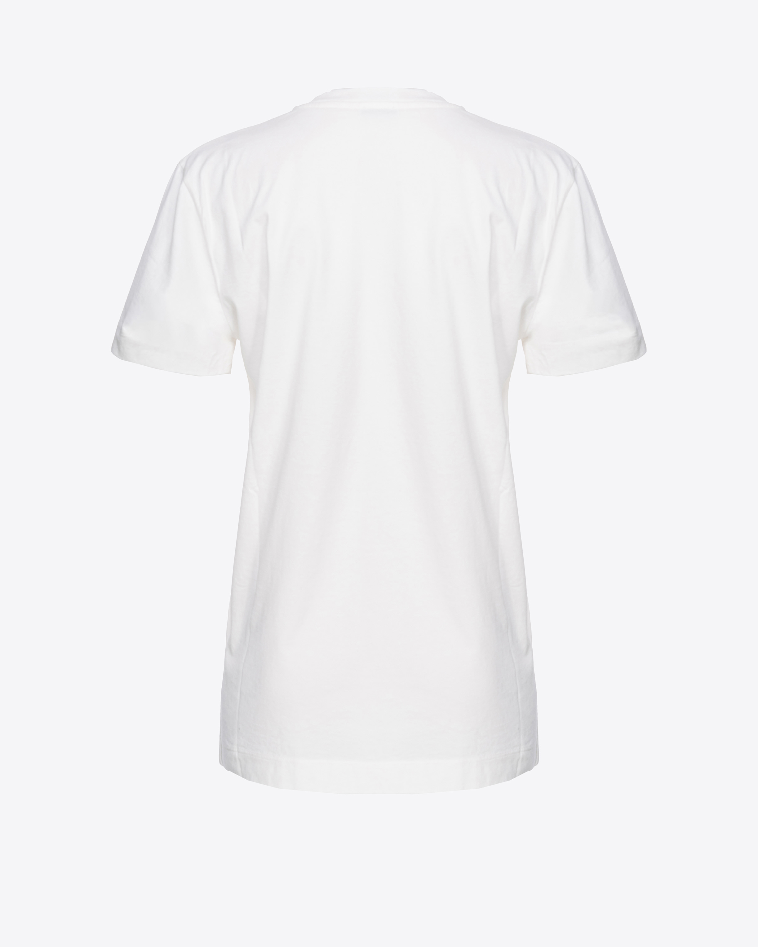 Shop Pinko T-shirt Stampa Logo In Blanc Immaculé
