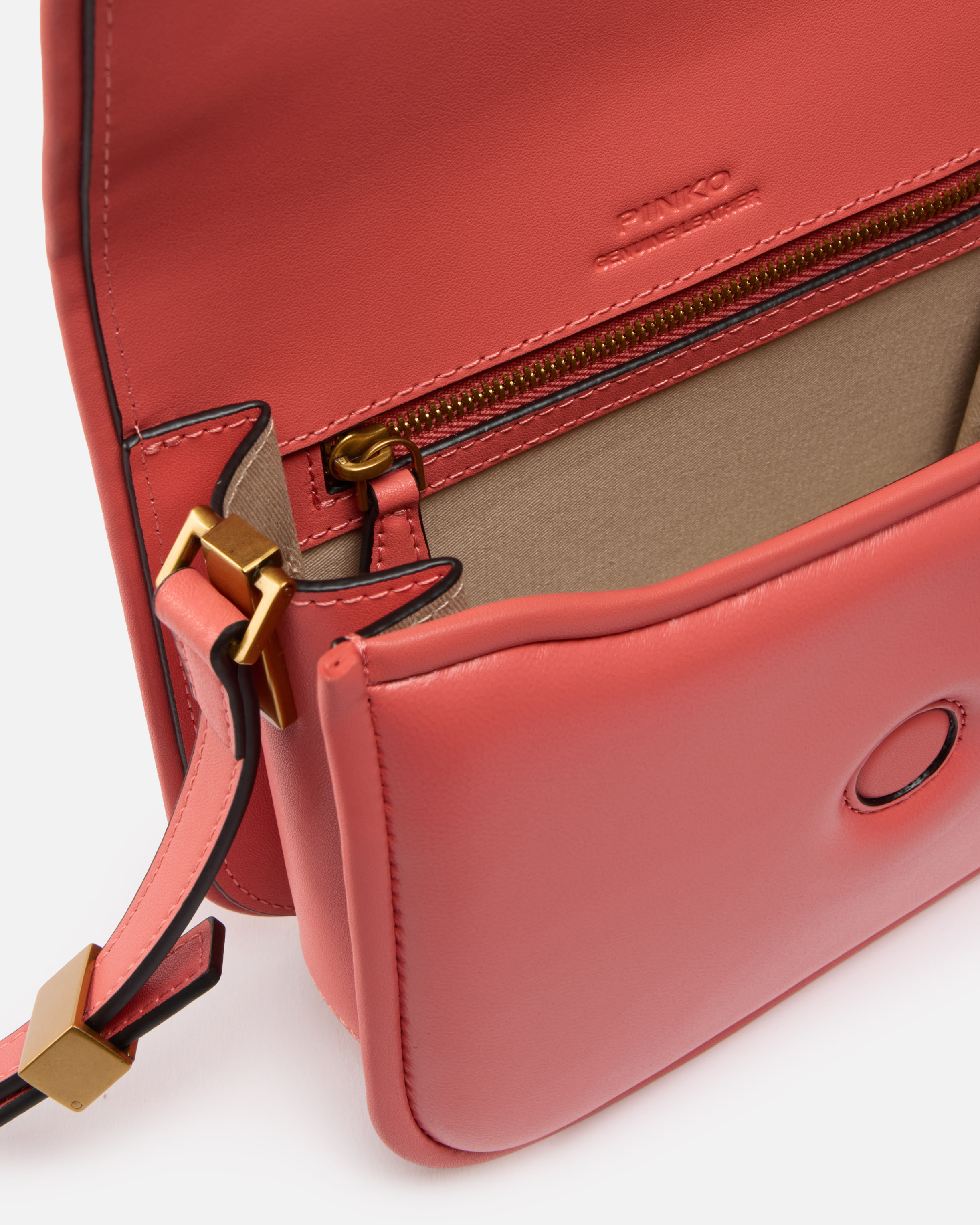 PINKO SASSOLUNGO104639A2E8NLH 関税送料込 Pinko Women's Love One Mini Dc Vitello Seta Stampa Cuori Bag