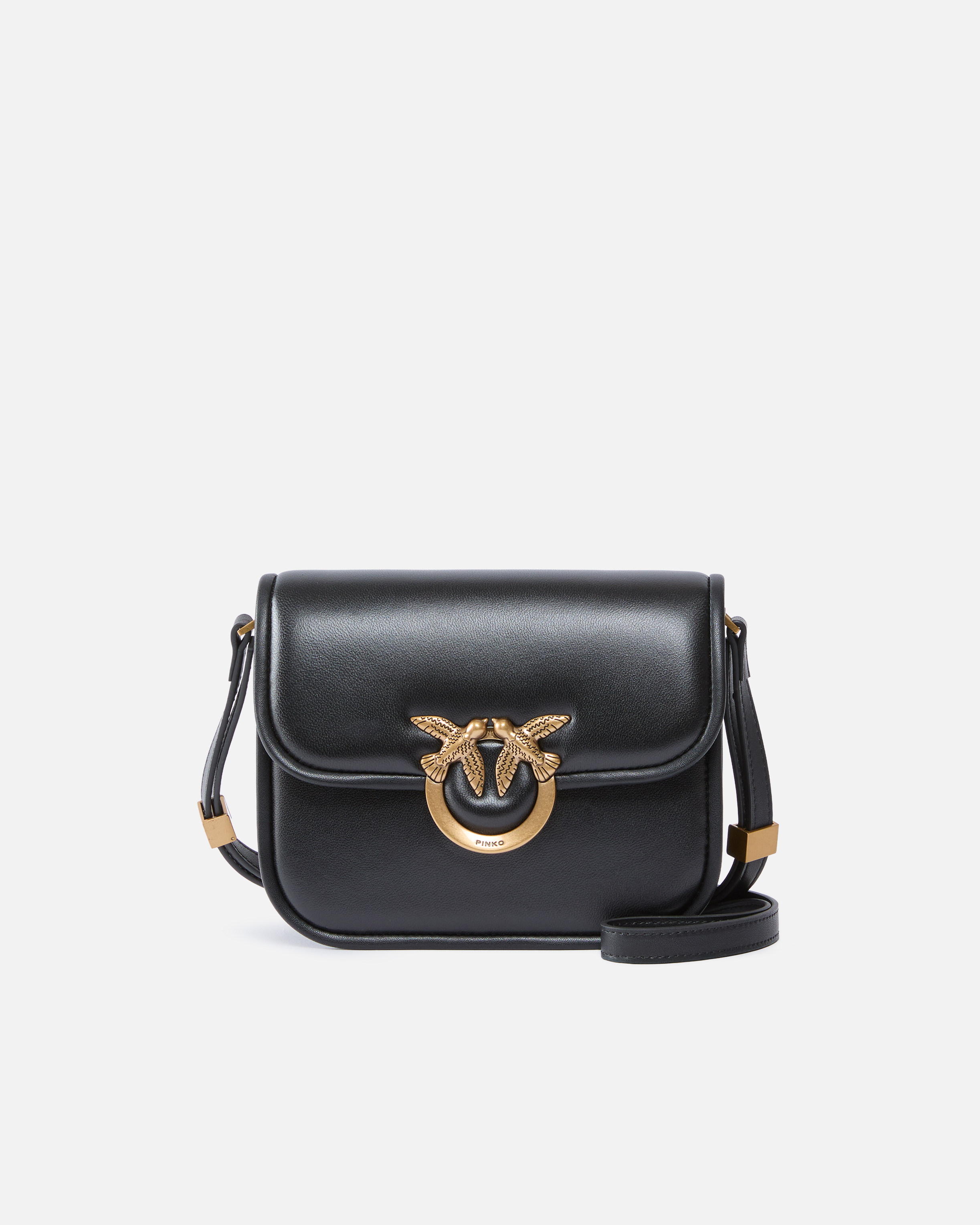 【2plan】Minimal leather square bag Italian Leather Square Crossbody Bag | EILEEN FISHER
