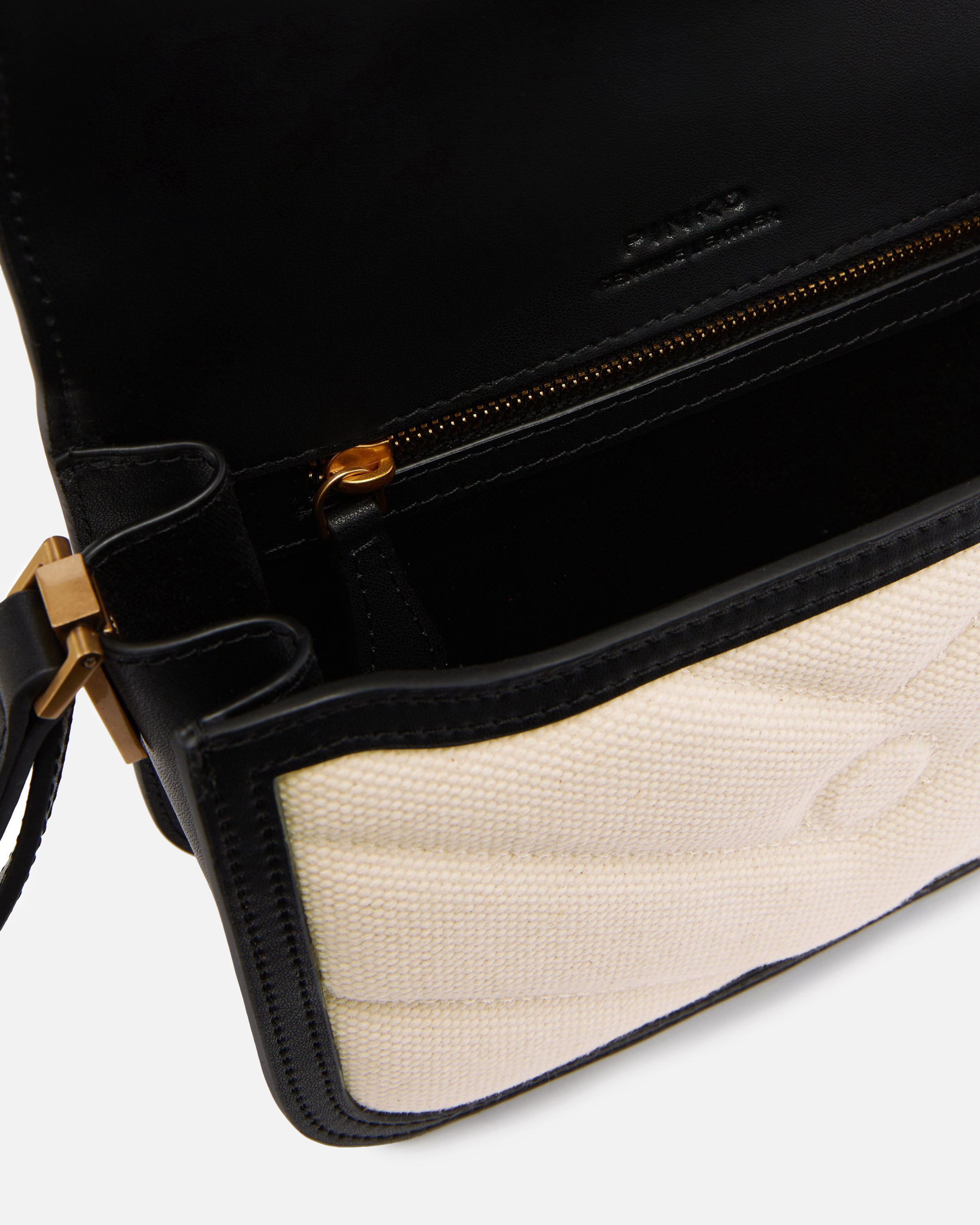 Pinko Love Bag Square Handbag In Canvas And Leather