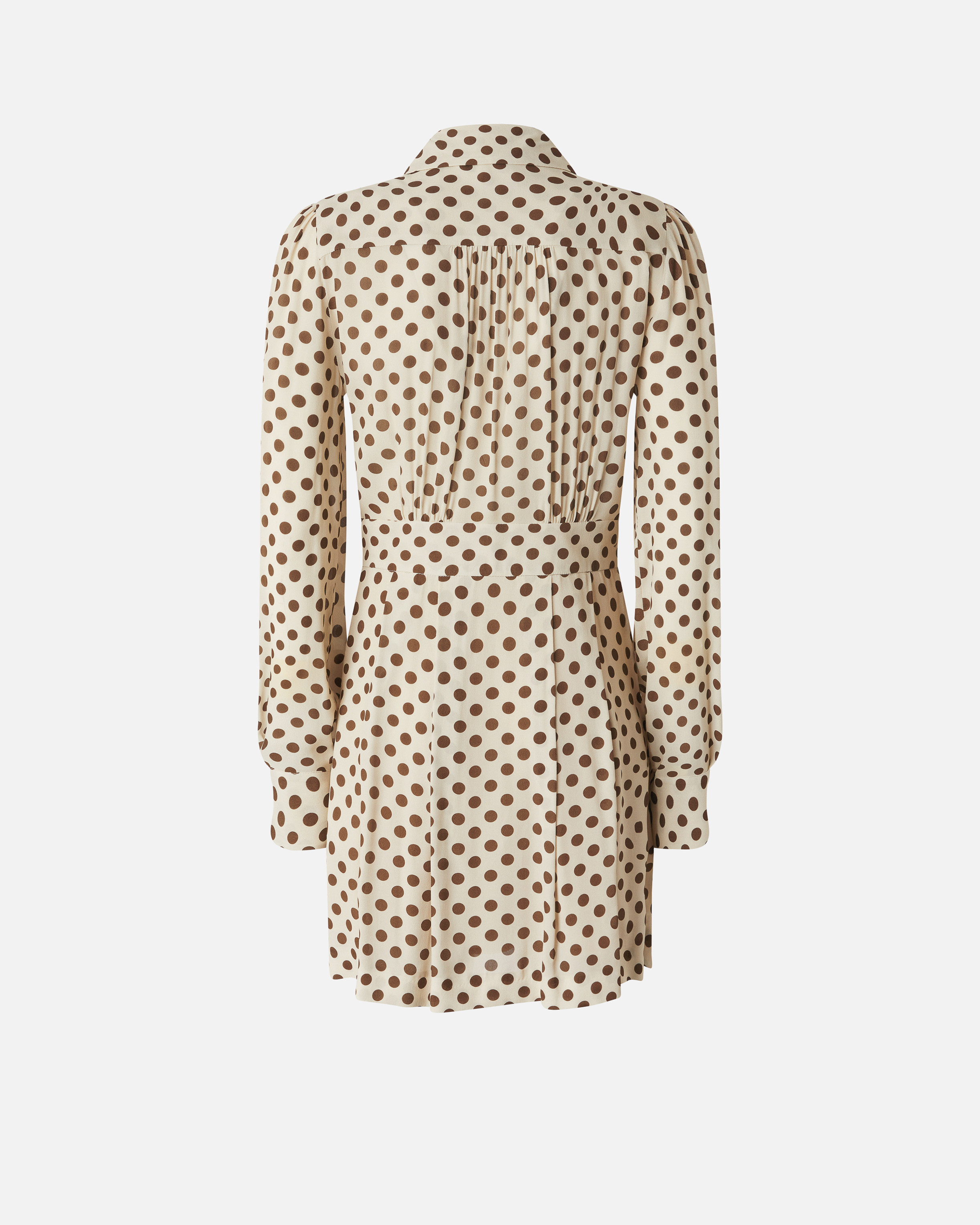 Pinko Diderot Dress In Beige/marron