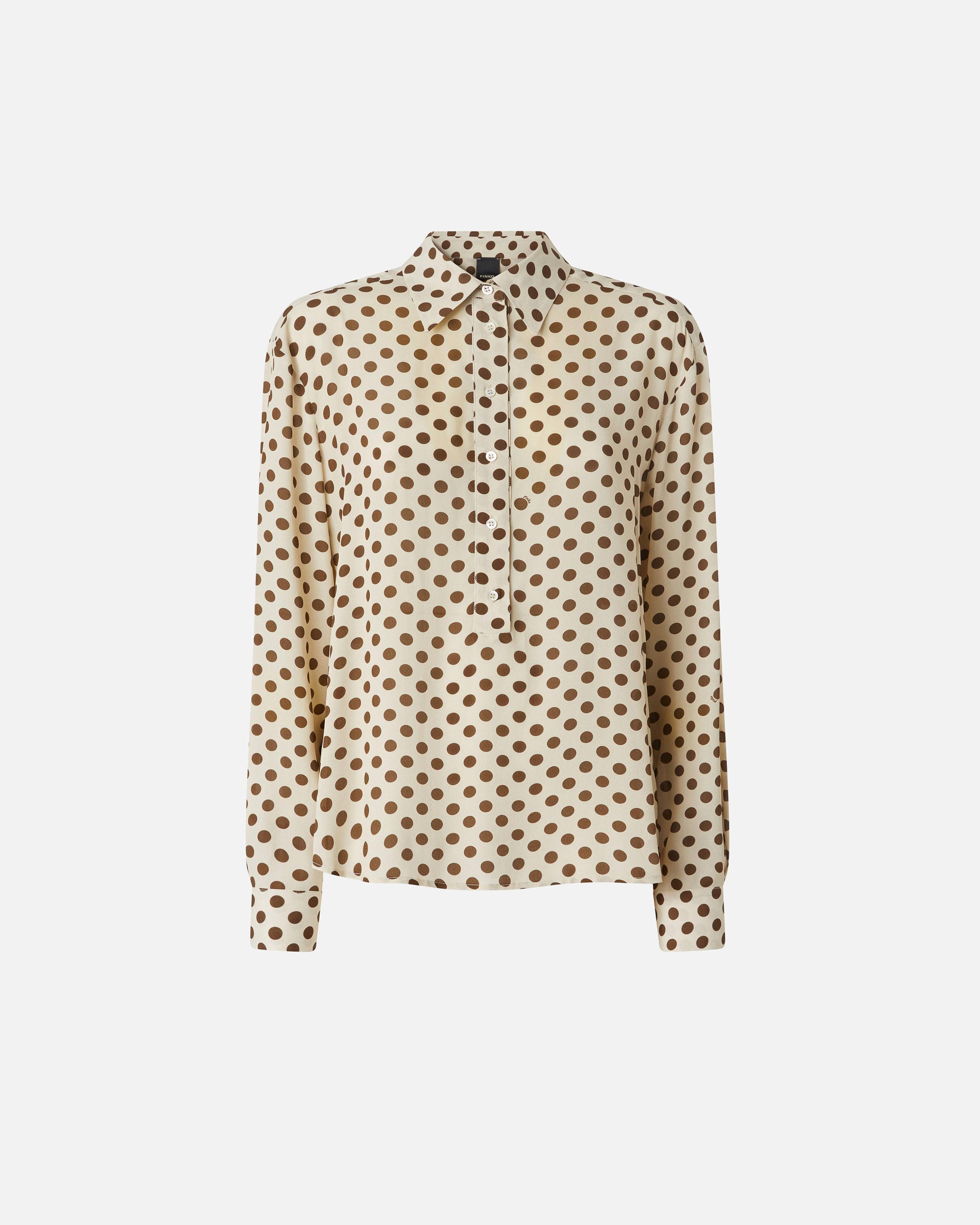 Pinko Saba Blouse In Beige/marron