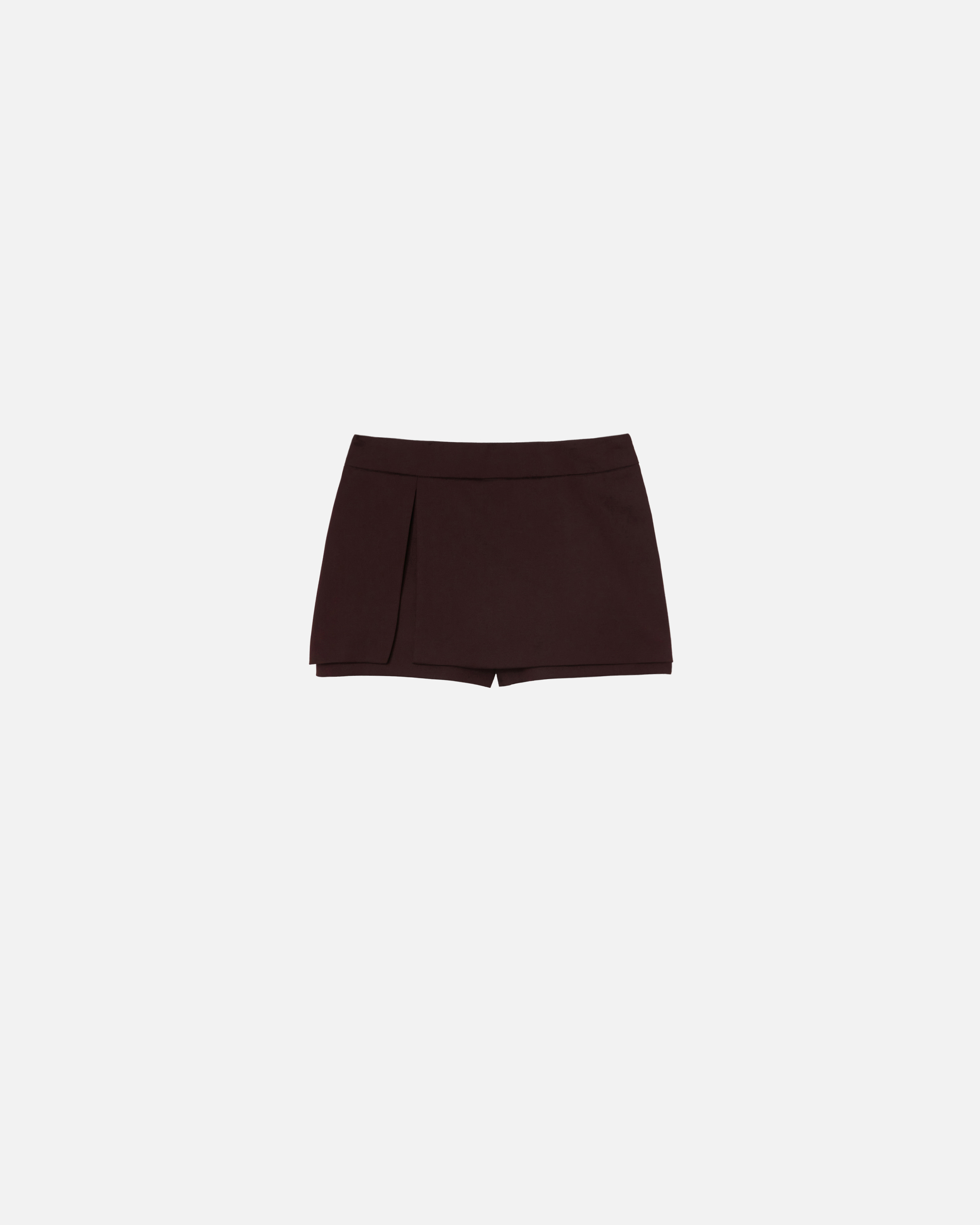 Pinko Novalis Shorts In Intense Burgundy