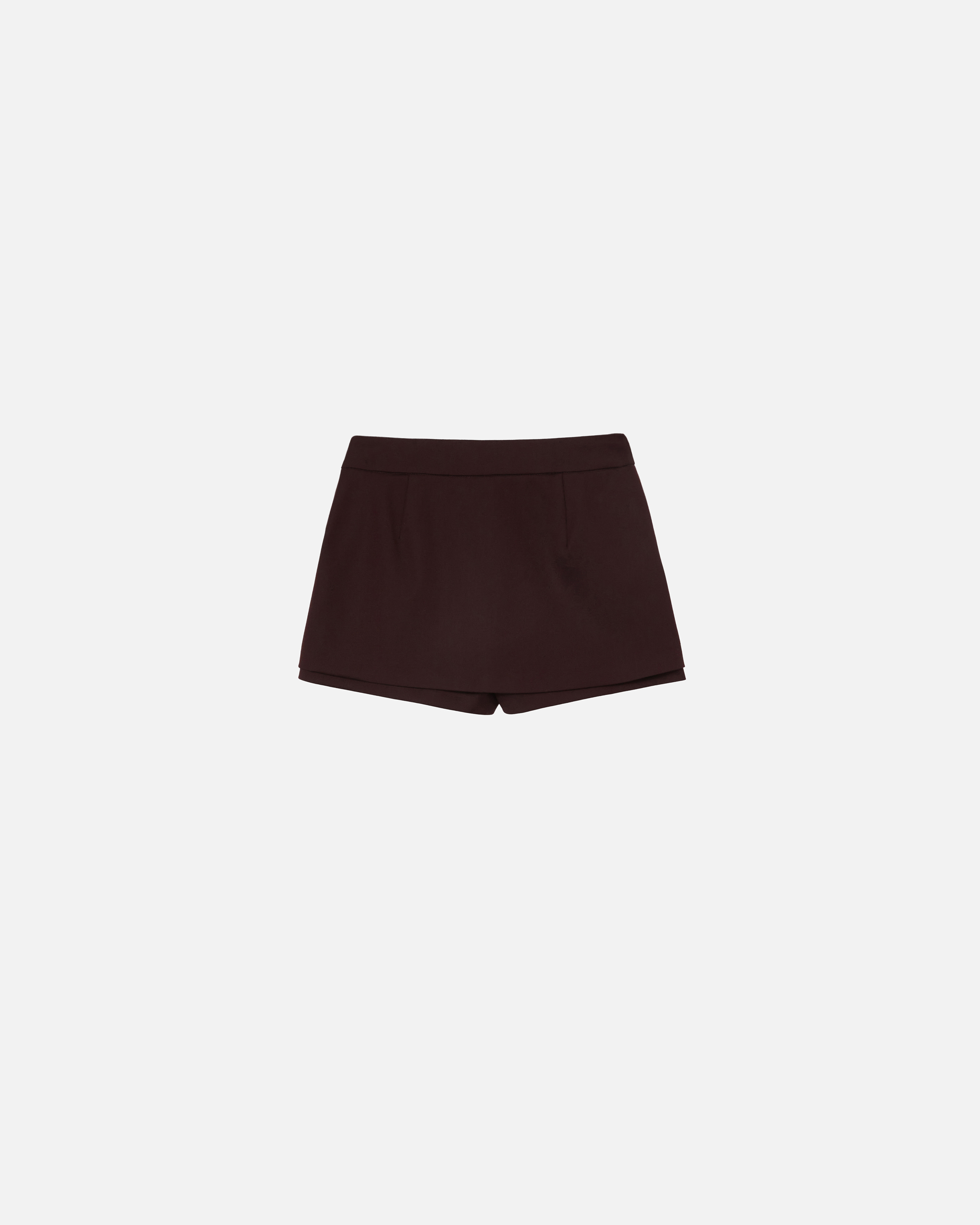 Pinko Novalis Shorts In Intense Burgundy