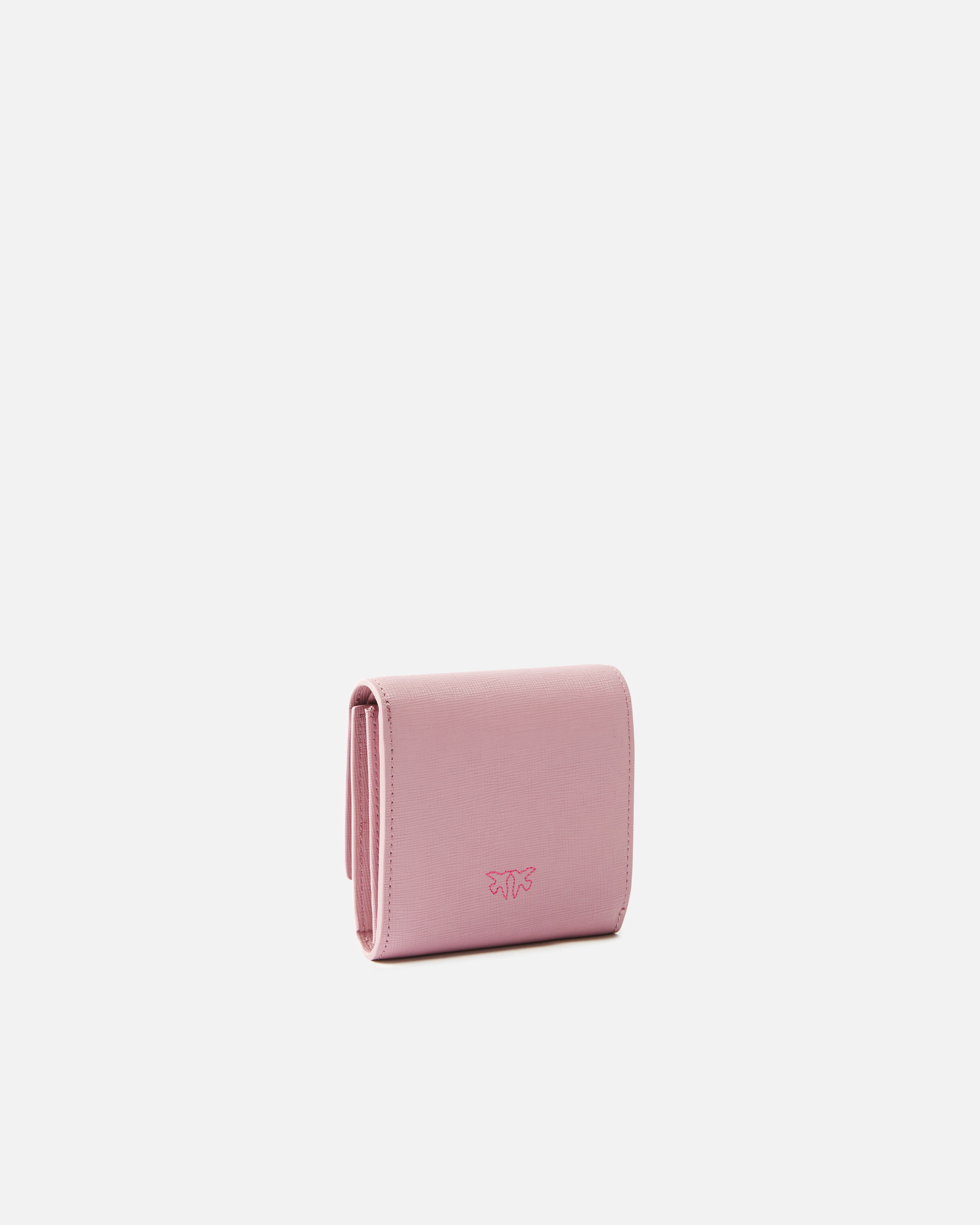 長財布 PINKO SS25 'Love One' wallet Square saffiano leather coin purse PINKO → Shop Online