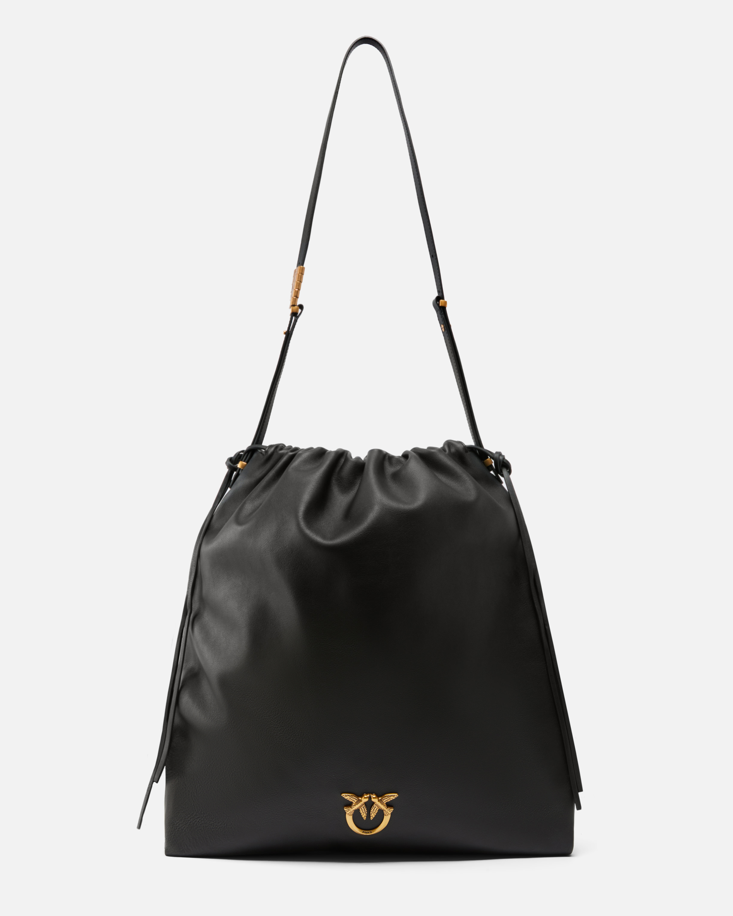 Pinko Large Soft Square Leather Bag