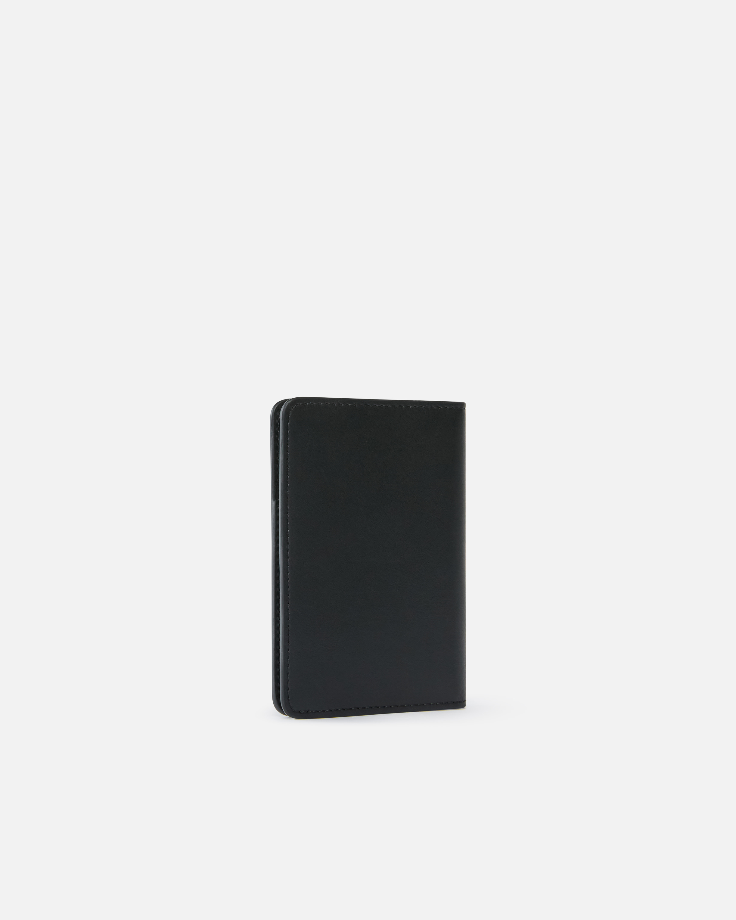 Pinko Smooth Leather Passport Holder  Galleria. In Nero-light Gold