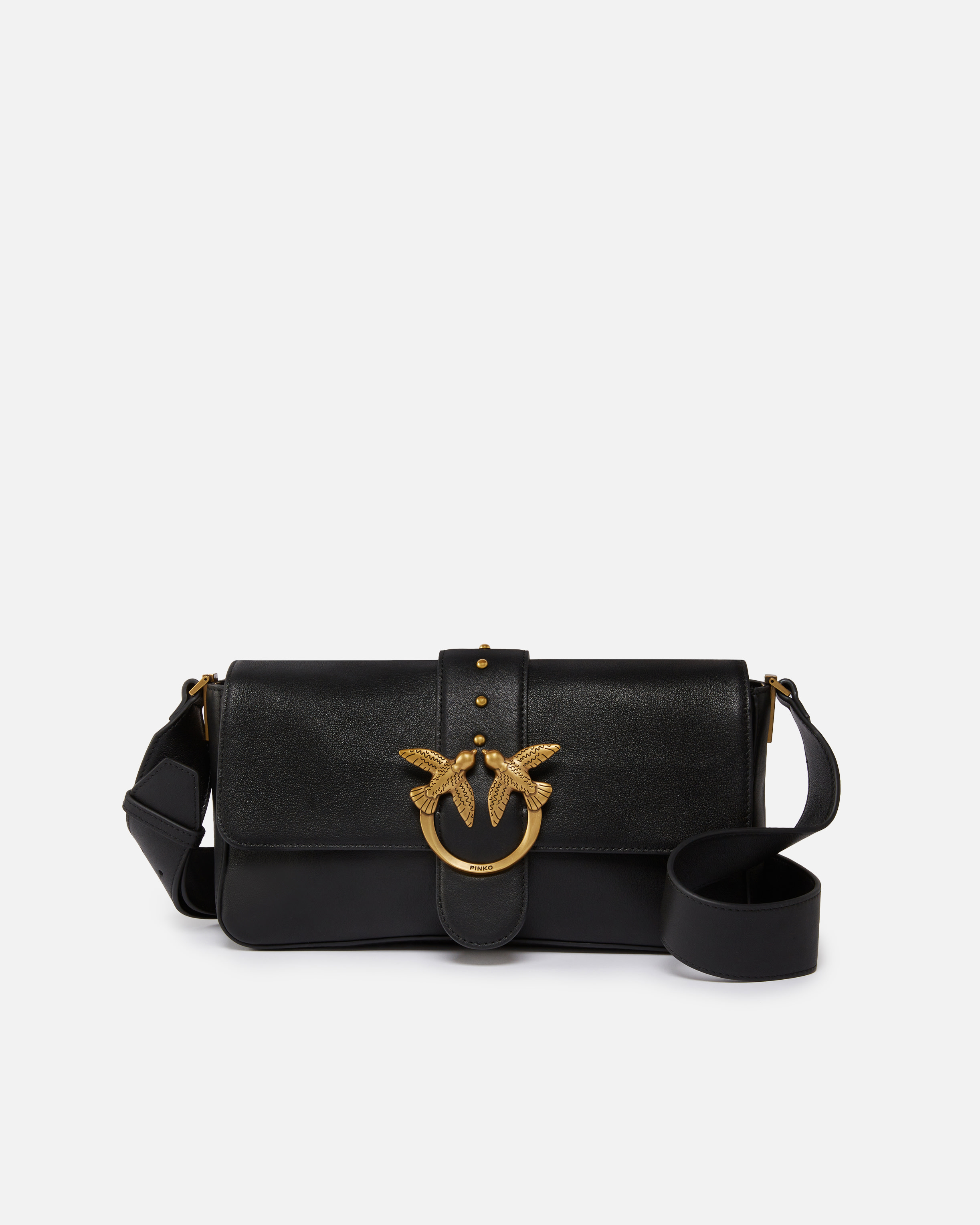Love Bag large soft shoulder bag in leather PINKO → Shop Online Love Bag large soft shoulder bag in leather PINKO → Shop Online
