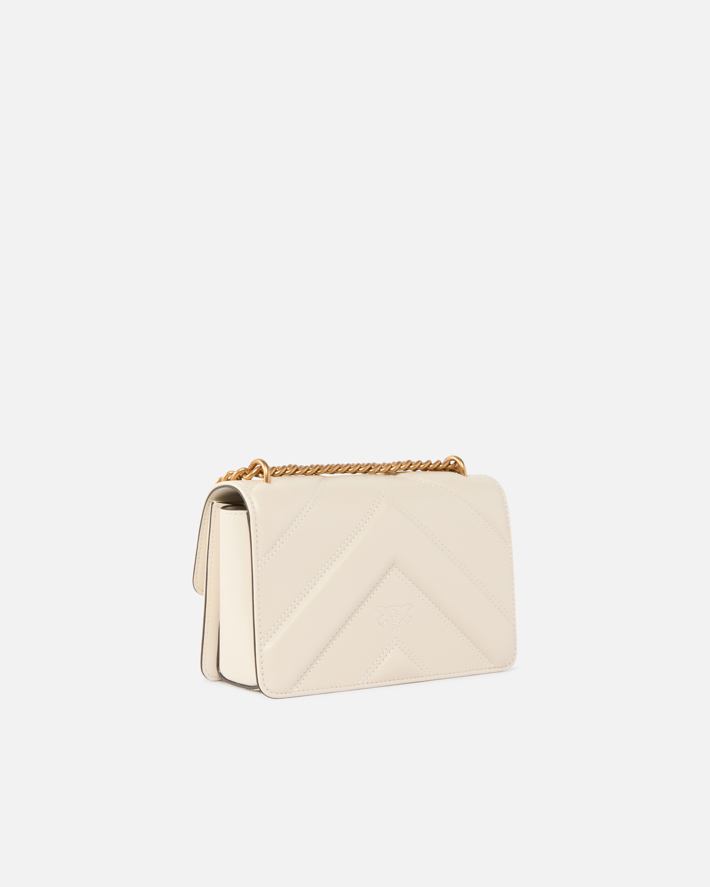 Pinko Love Bag One Small Handbag In Leather In Multi