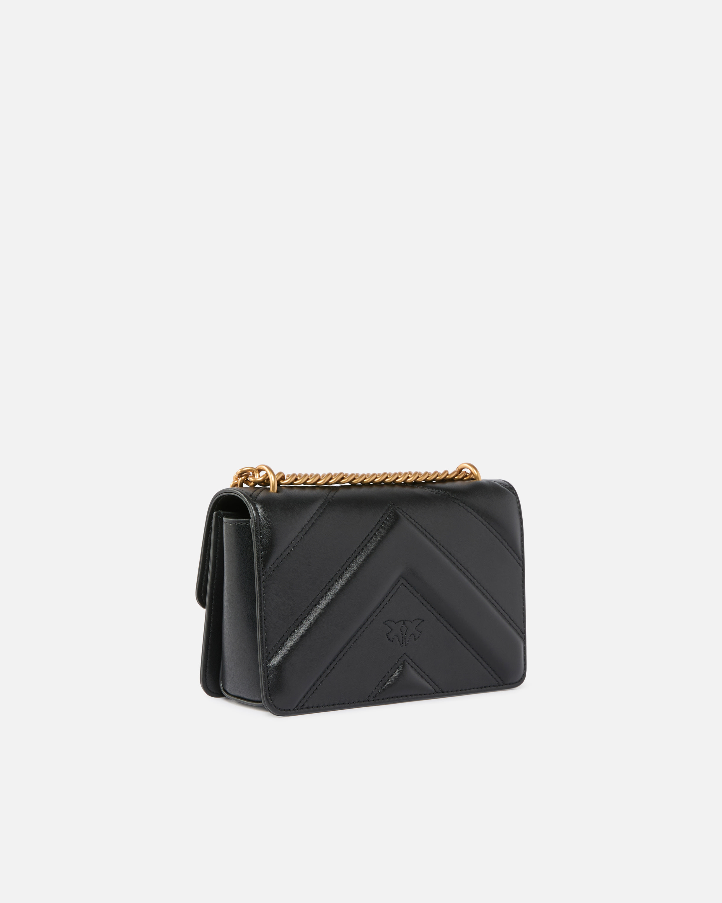 Pinko Love Bag One Small Handbag In Leather In Multi