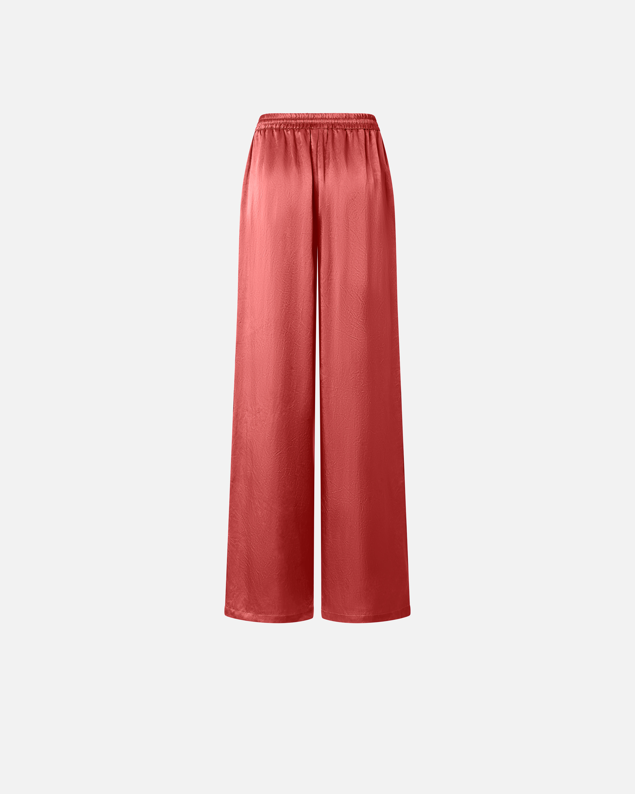 Pinko Pyjama-style Palazzo Trousers In Satin