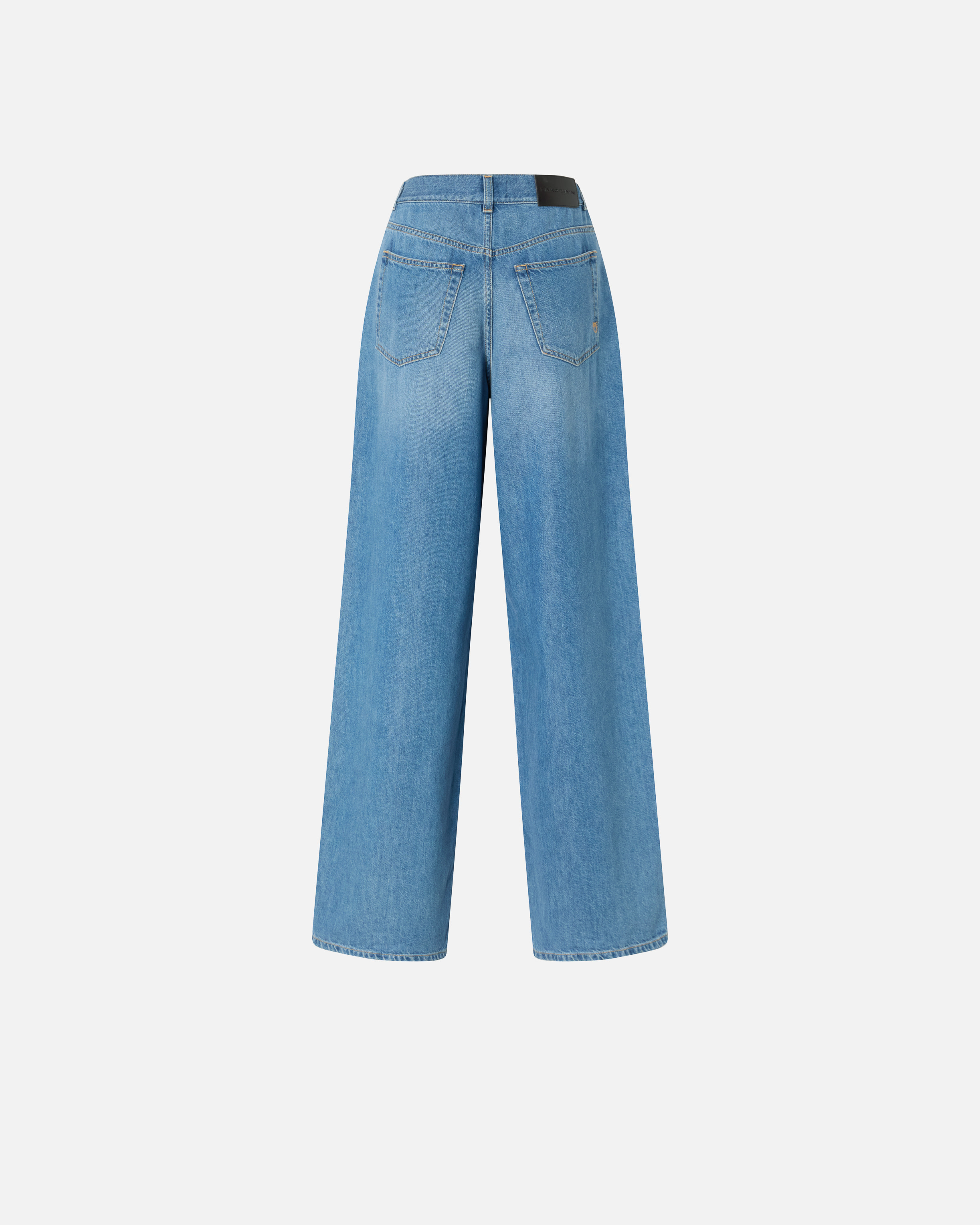 Pinko Jean Palazzo En Denim Moyen Clair In Medium Light Wash