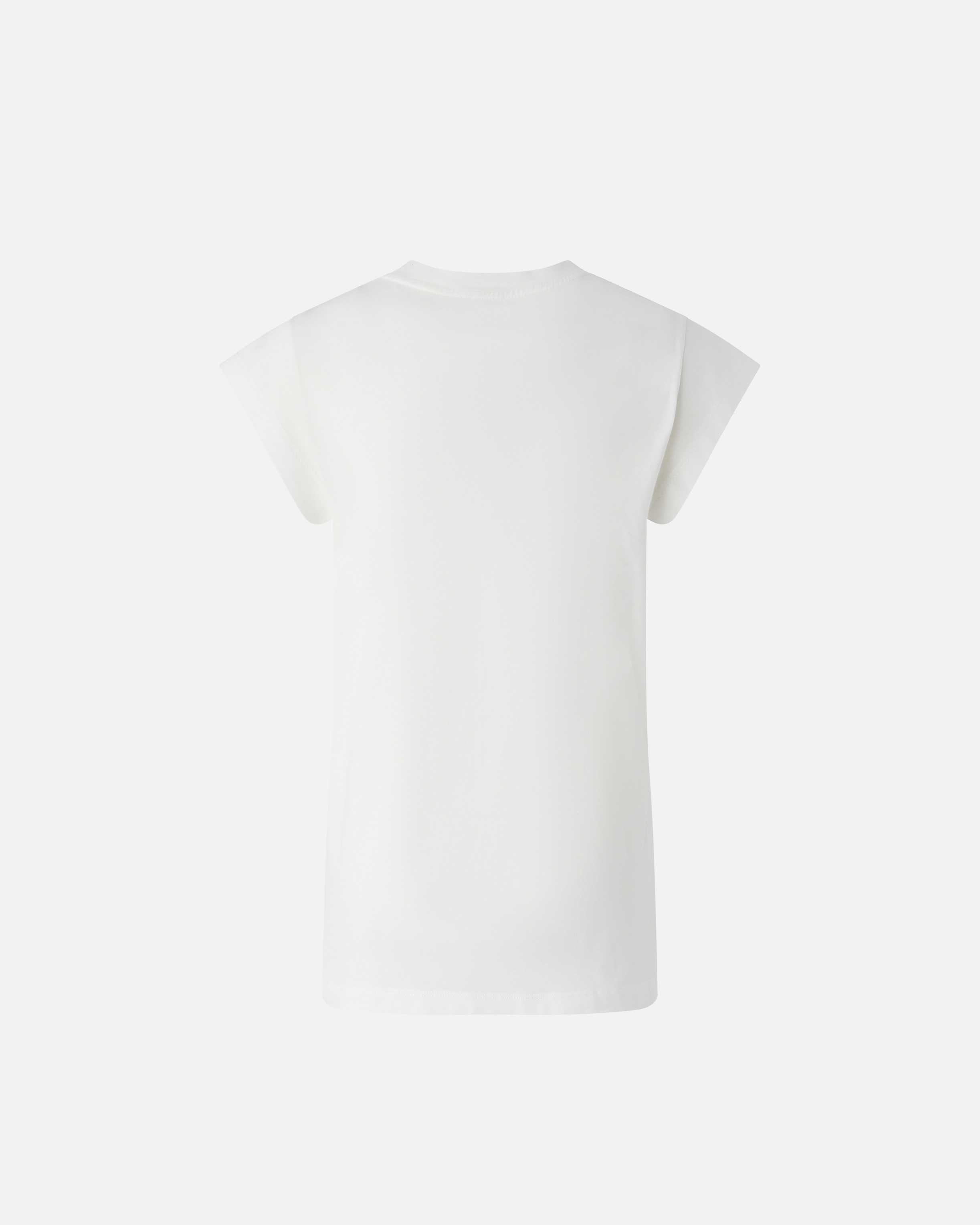 Pinko T-shirt Slim  Lover In Bianco-biancaneve