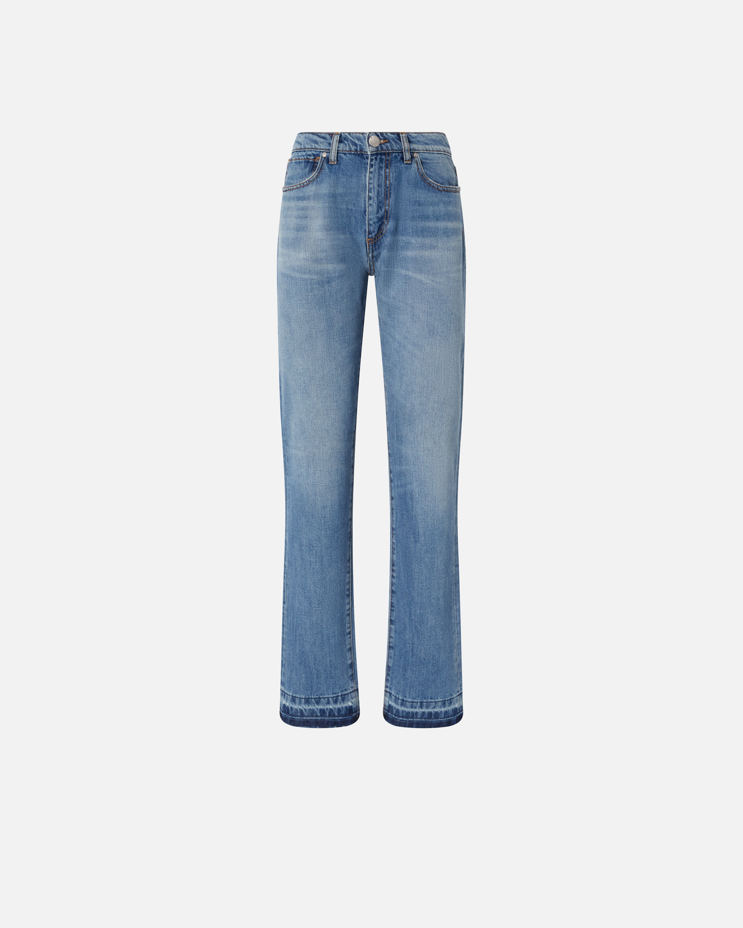 Pinko Classic Straight Fit Jeans Vintage Wash In Vintage Wash