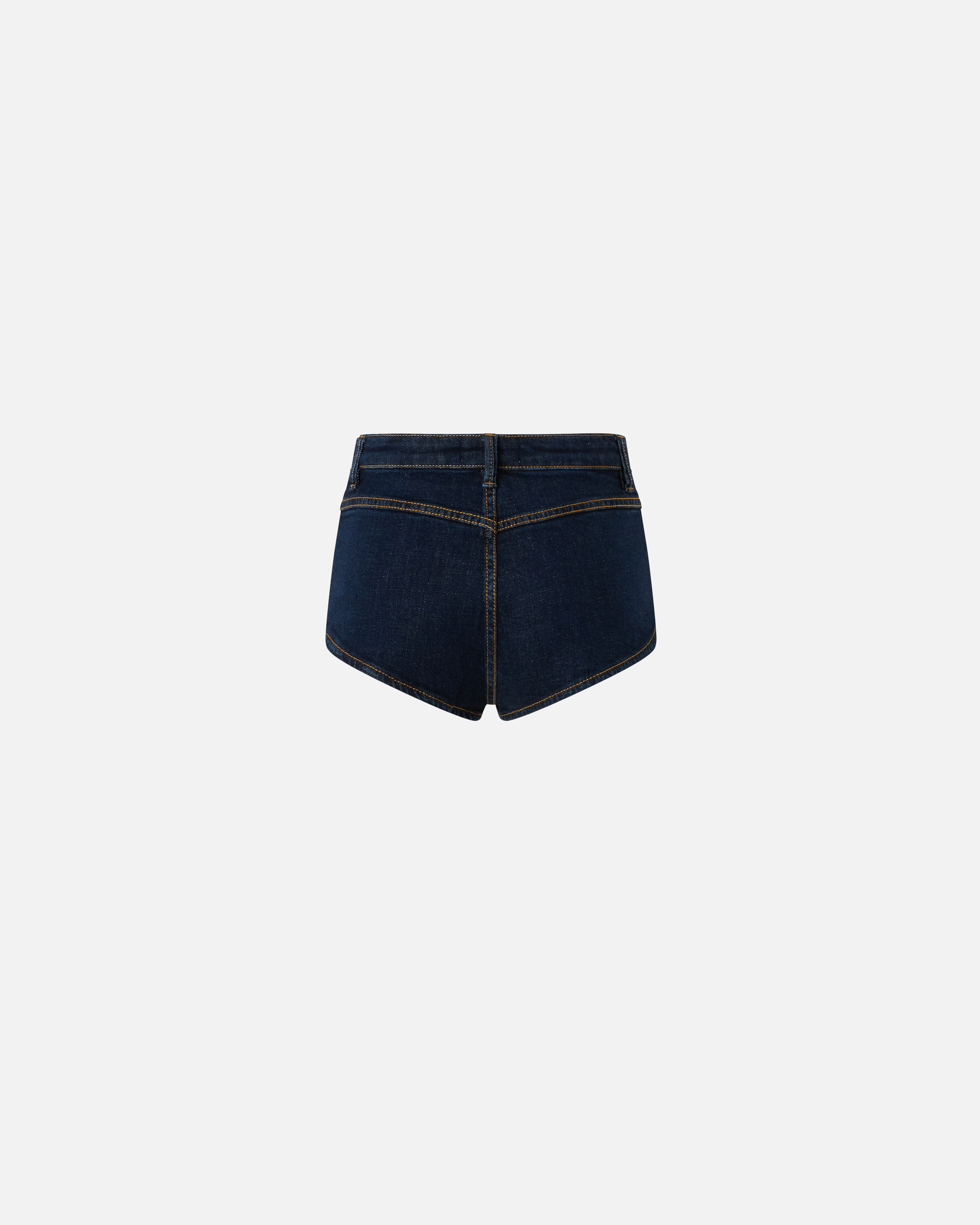 Pinko Denim Shorts With Front And Back Pockets In Délavage Rinse
