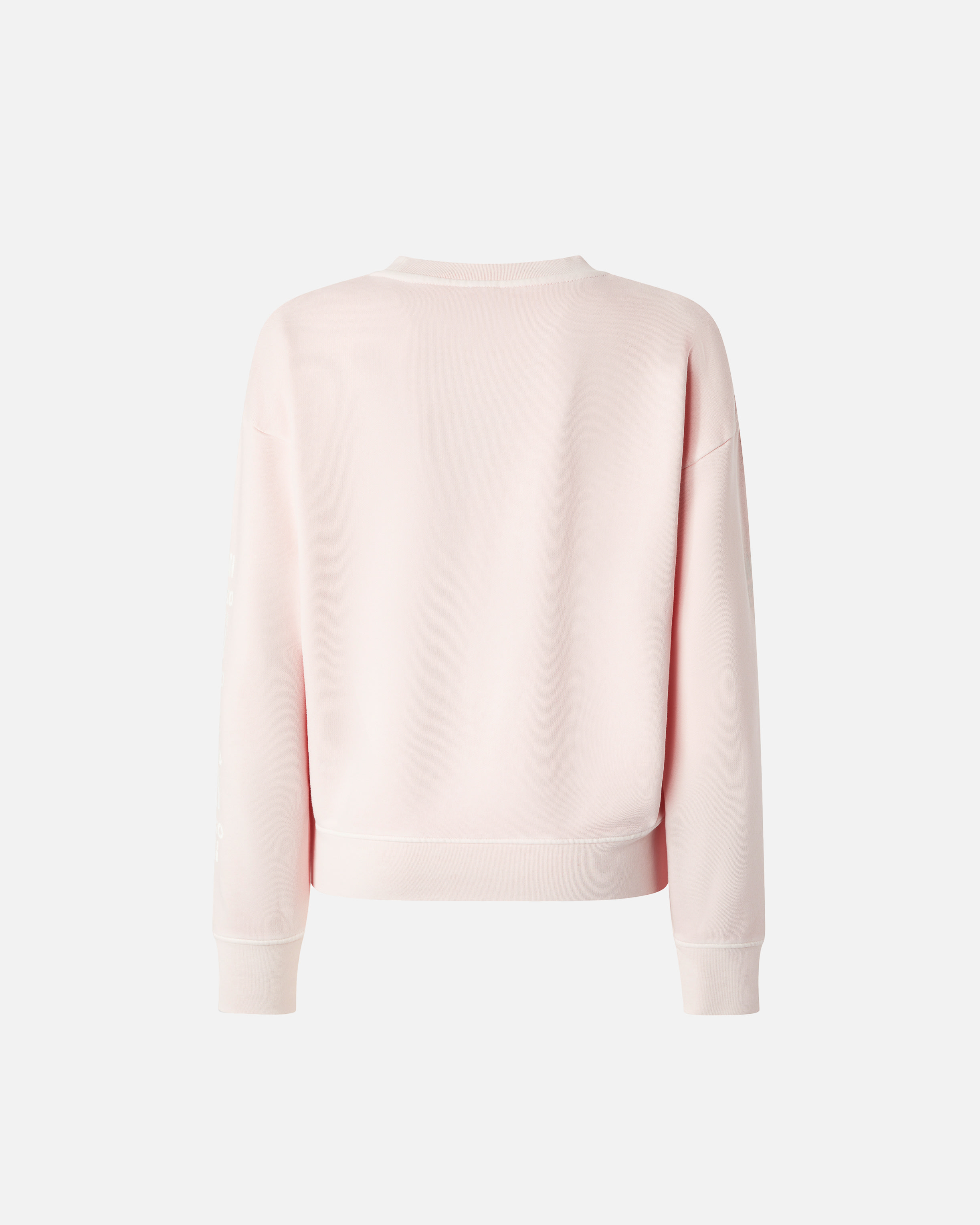 Pinko Cotton Sweatshirt With Logo-branded Sleeves