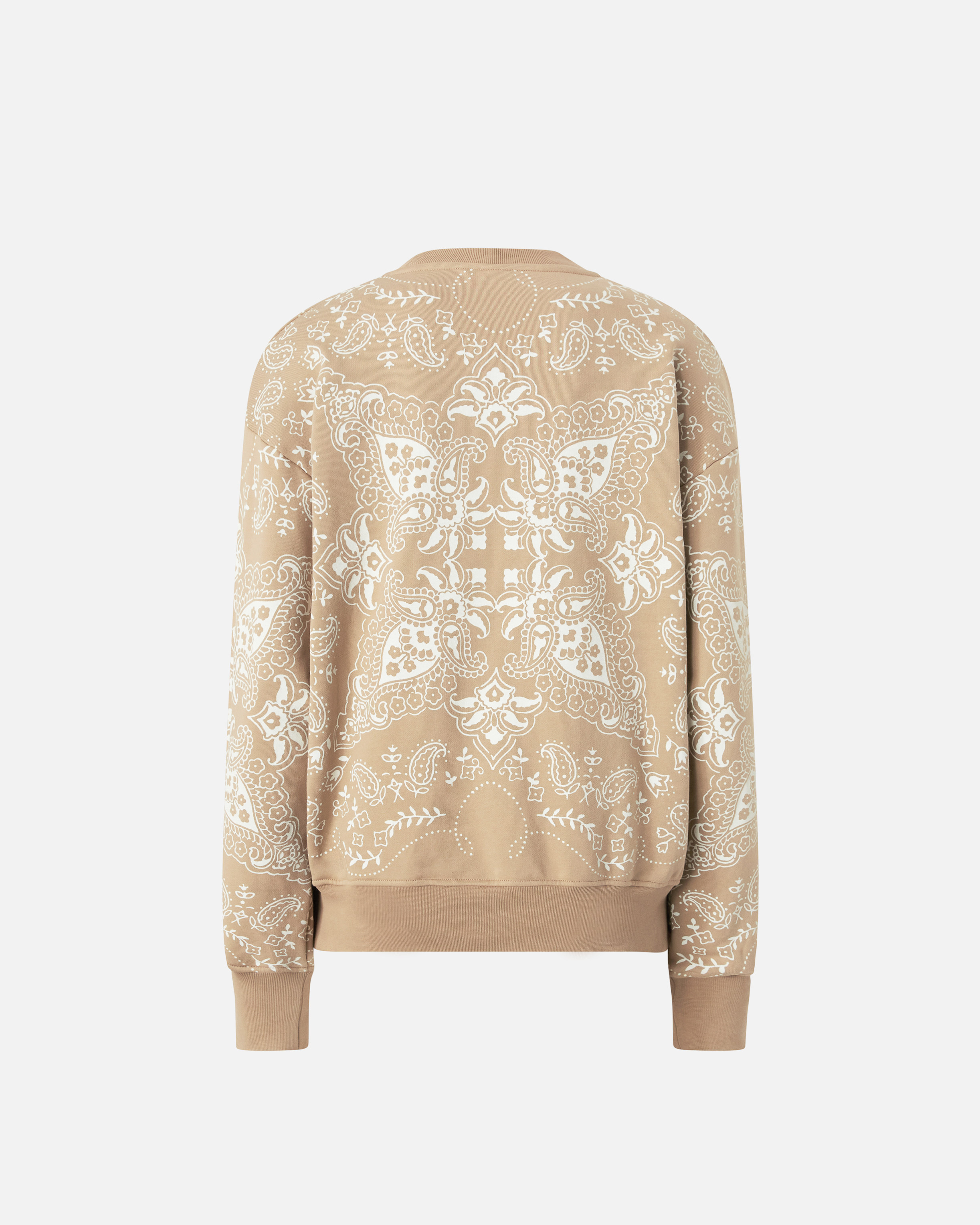 Pinko Sweatshirt Mit Print In Mult. Beige/white