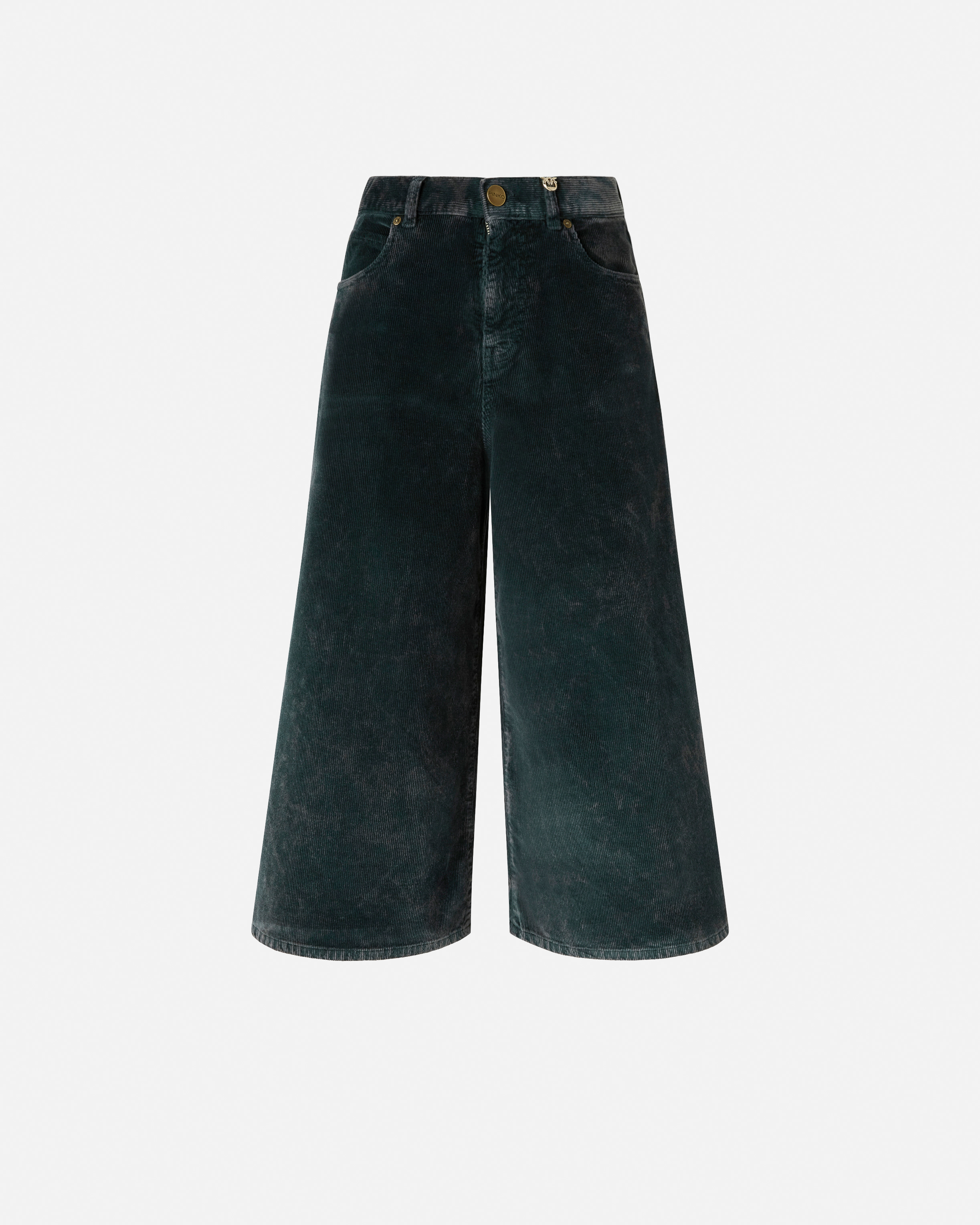 细罗纹天鹅绒长款百慕大短裤 4