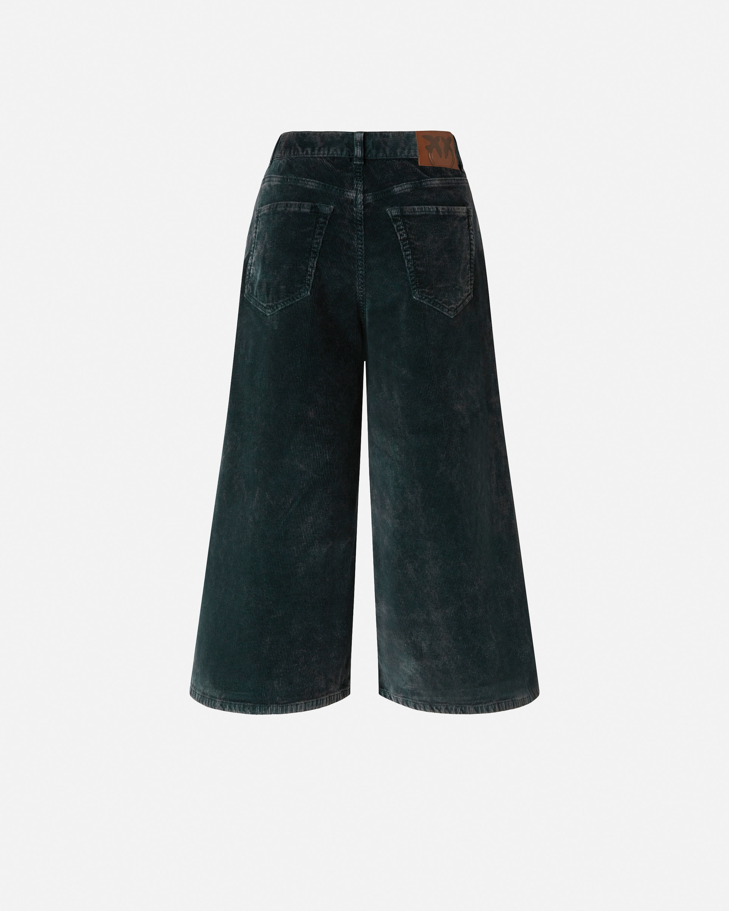 细罗纹天鹅绒长款百慕大短裤 5