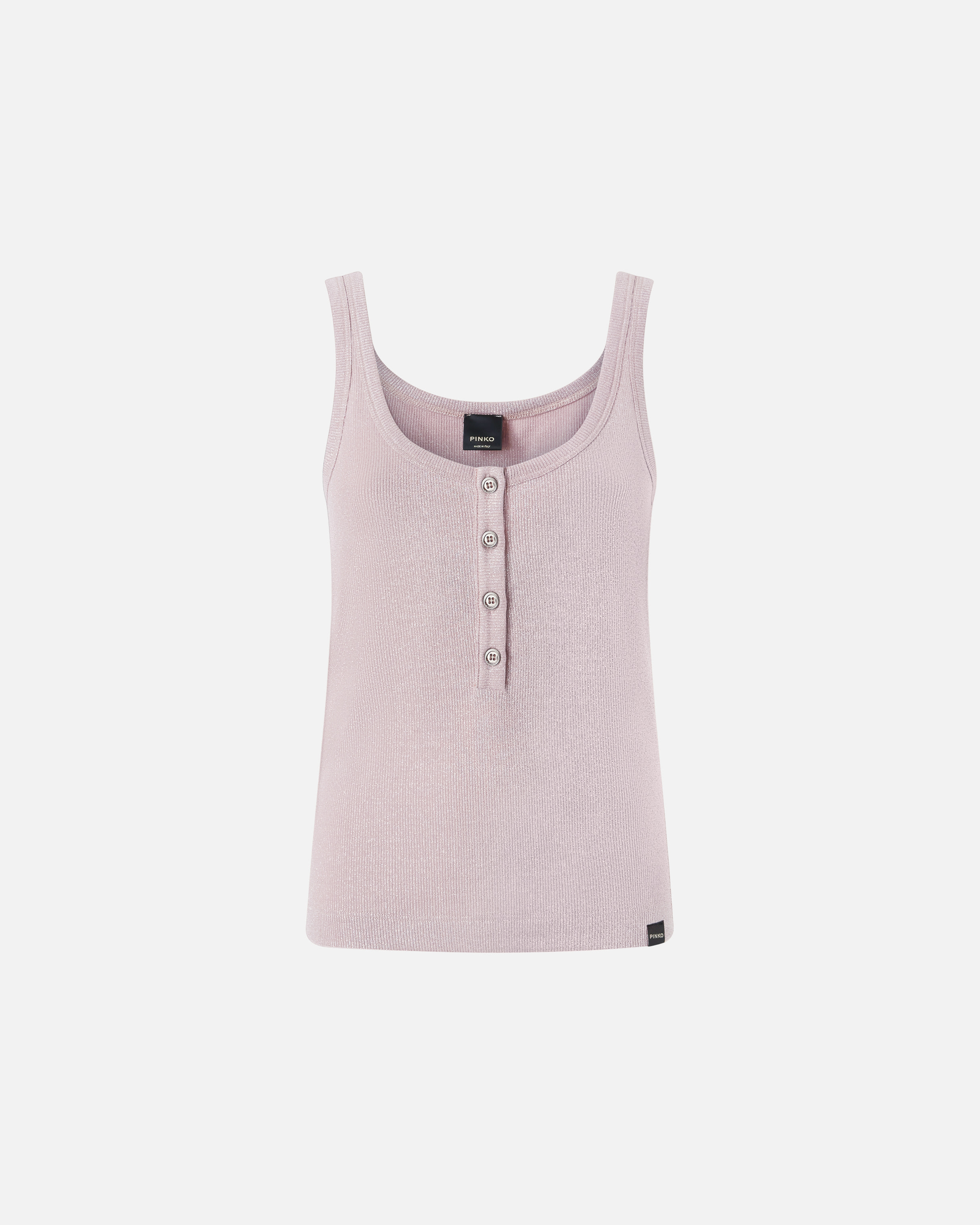 Pinko Chimera Vest In Pink-deauville Mauve