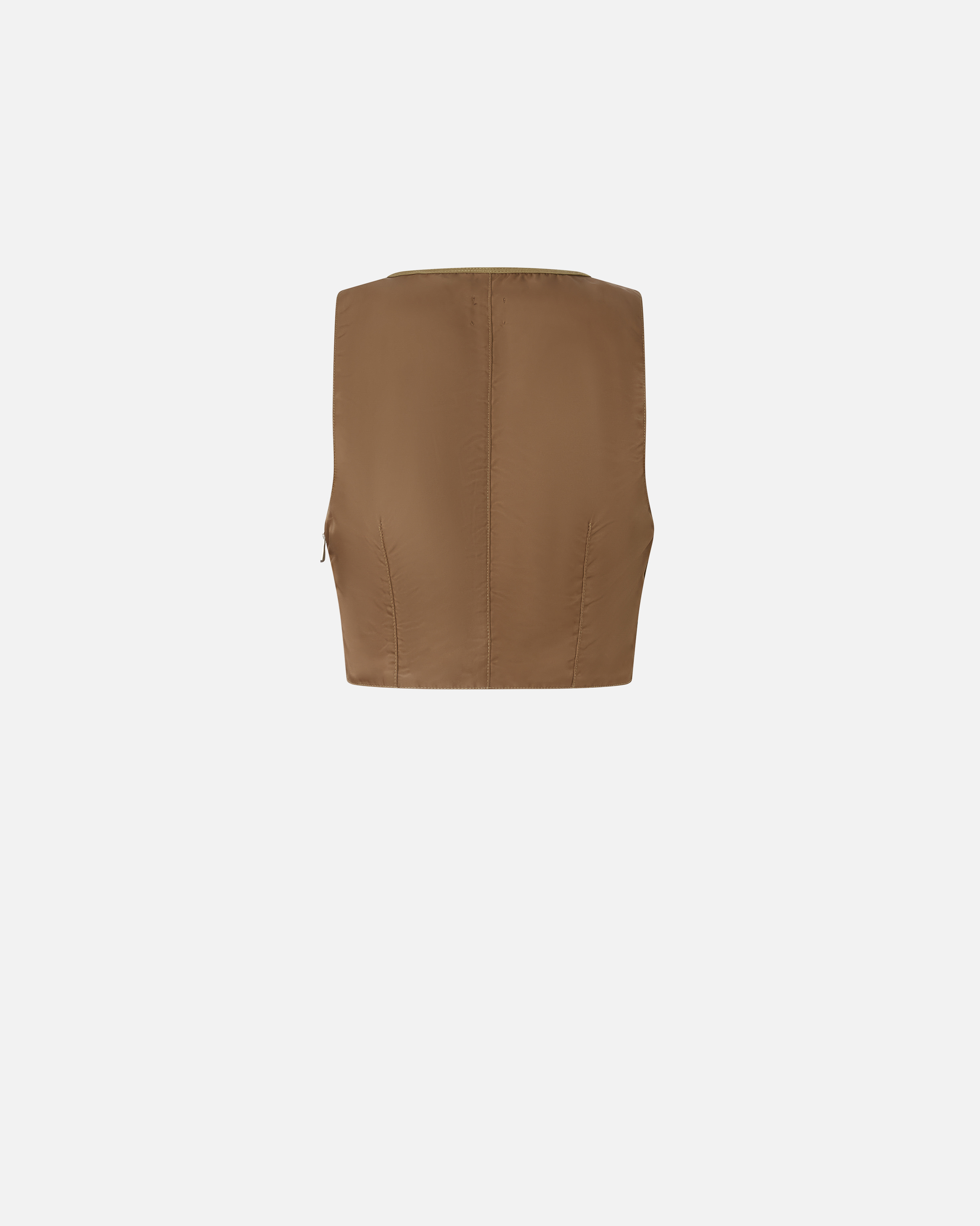Pinko Cotton Crop Top With Neckline In Grigio Piombo