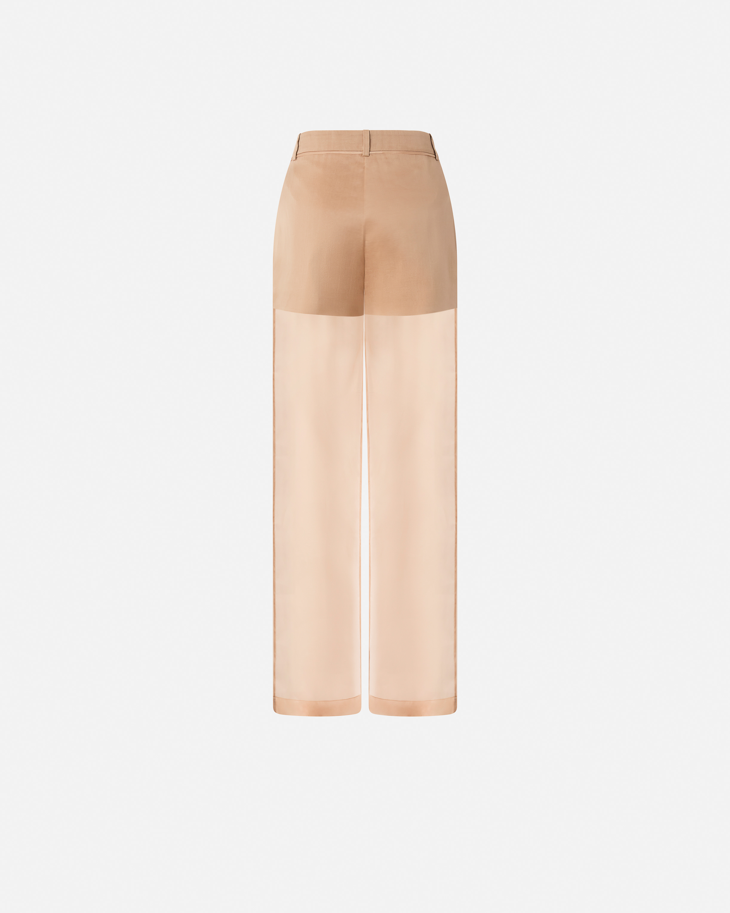 Pinko Belt Loops Slacks In Marron - Grive