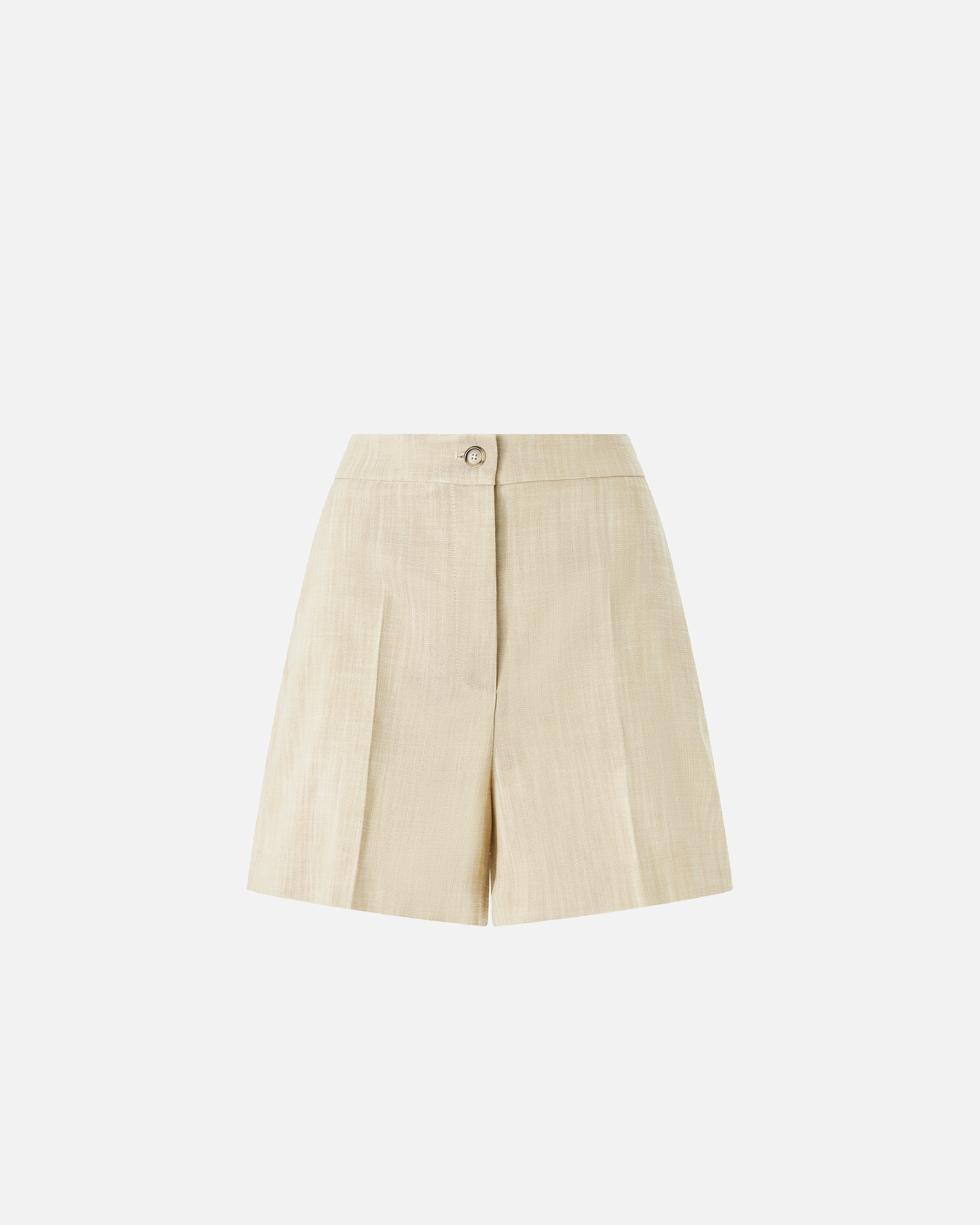 Pinko Elegant Shorts With Hip Pockets In Beige-sabbia Ardente