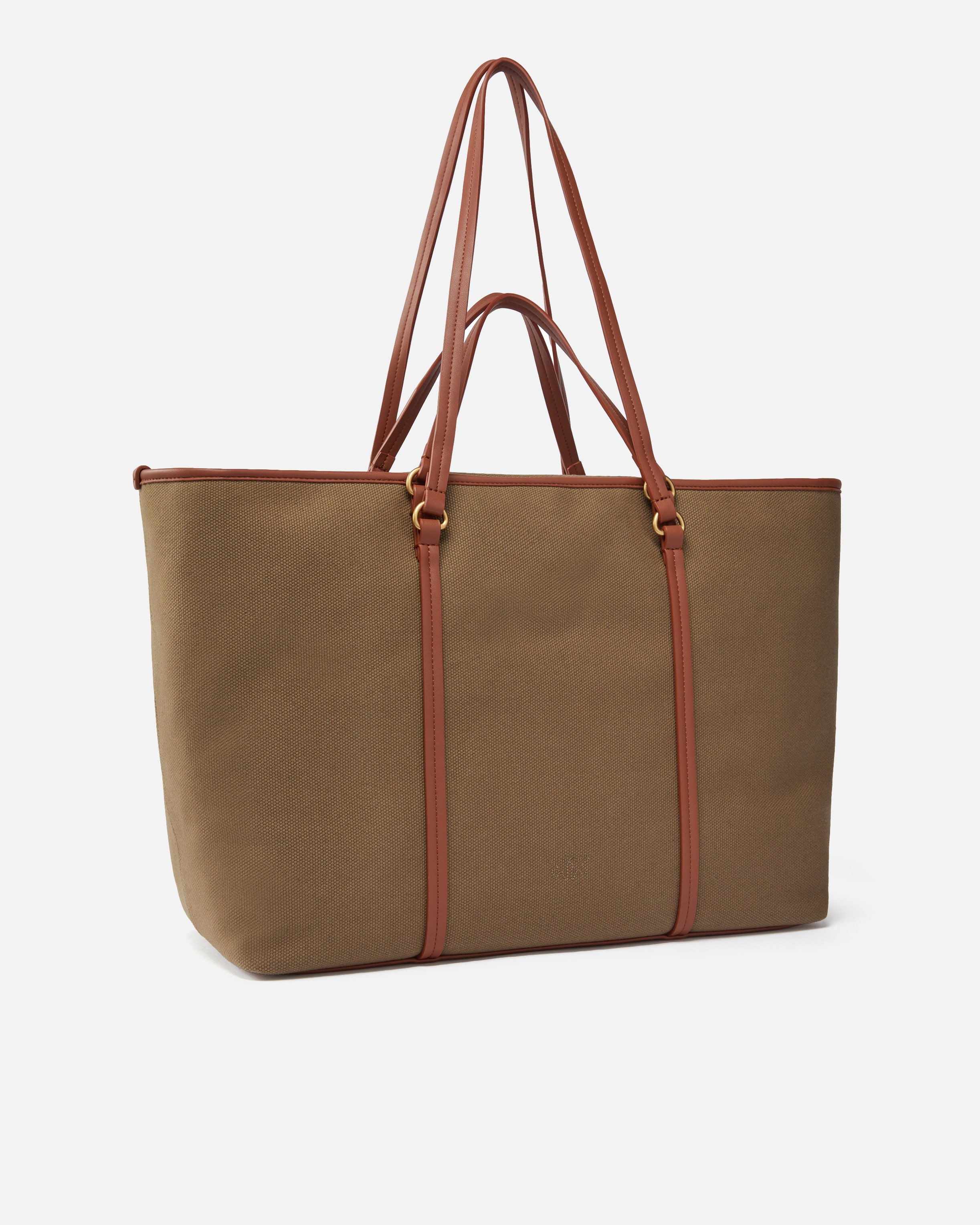 トートバッグ Pinko Maxi Shopper Bag Maxi shopper bag in recycled canvas with two sets of handles