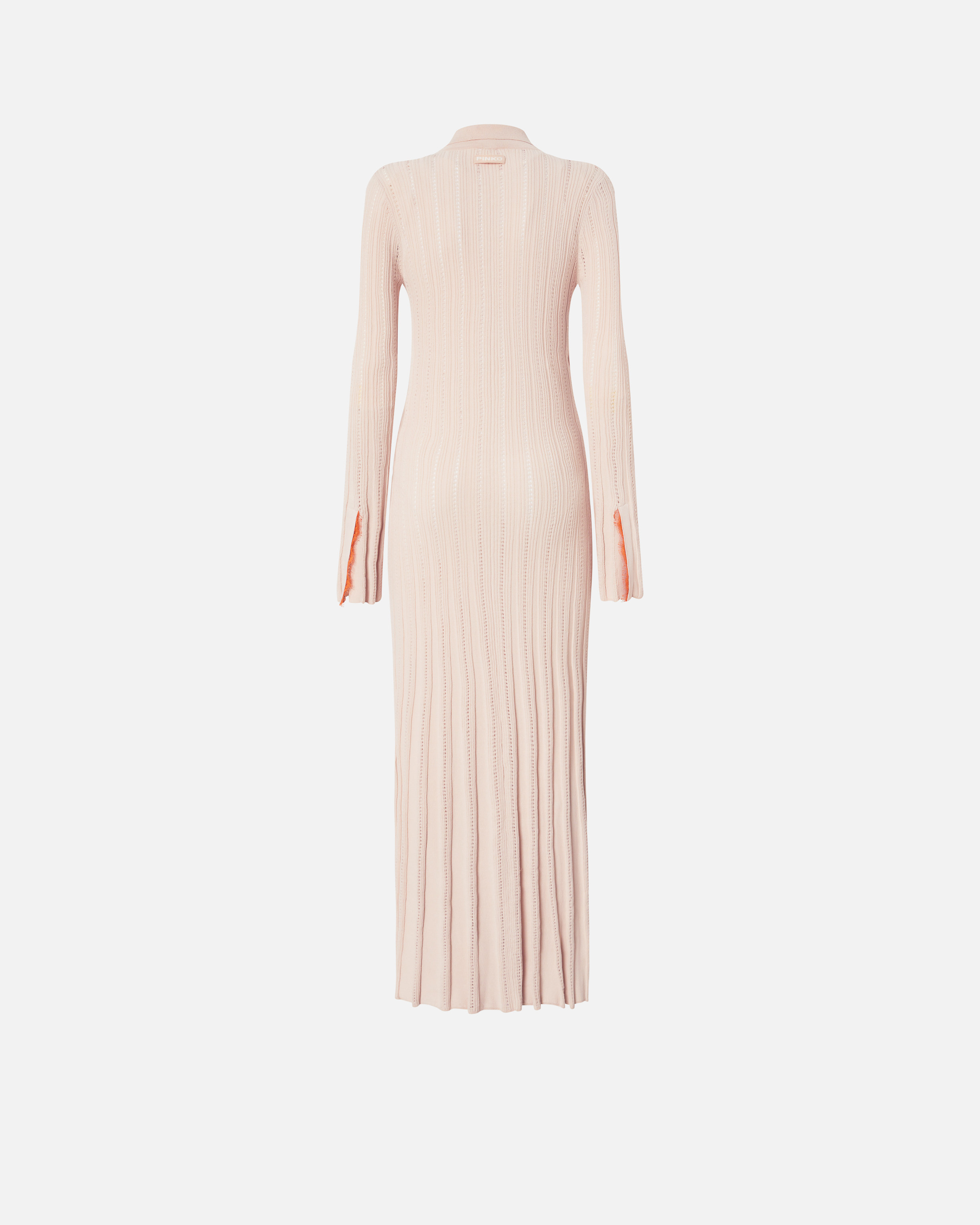 Pinko Robe Polo Longue En Maille Ajourée